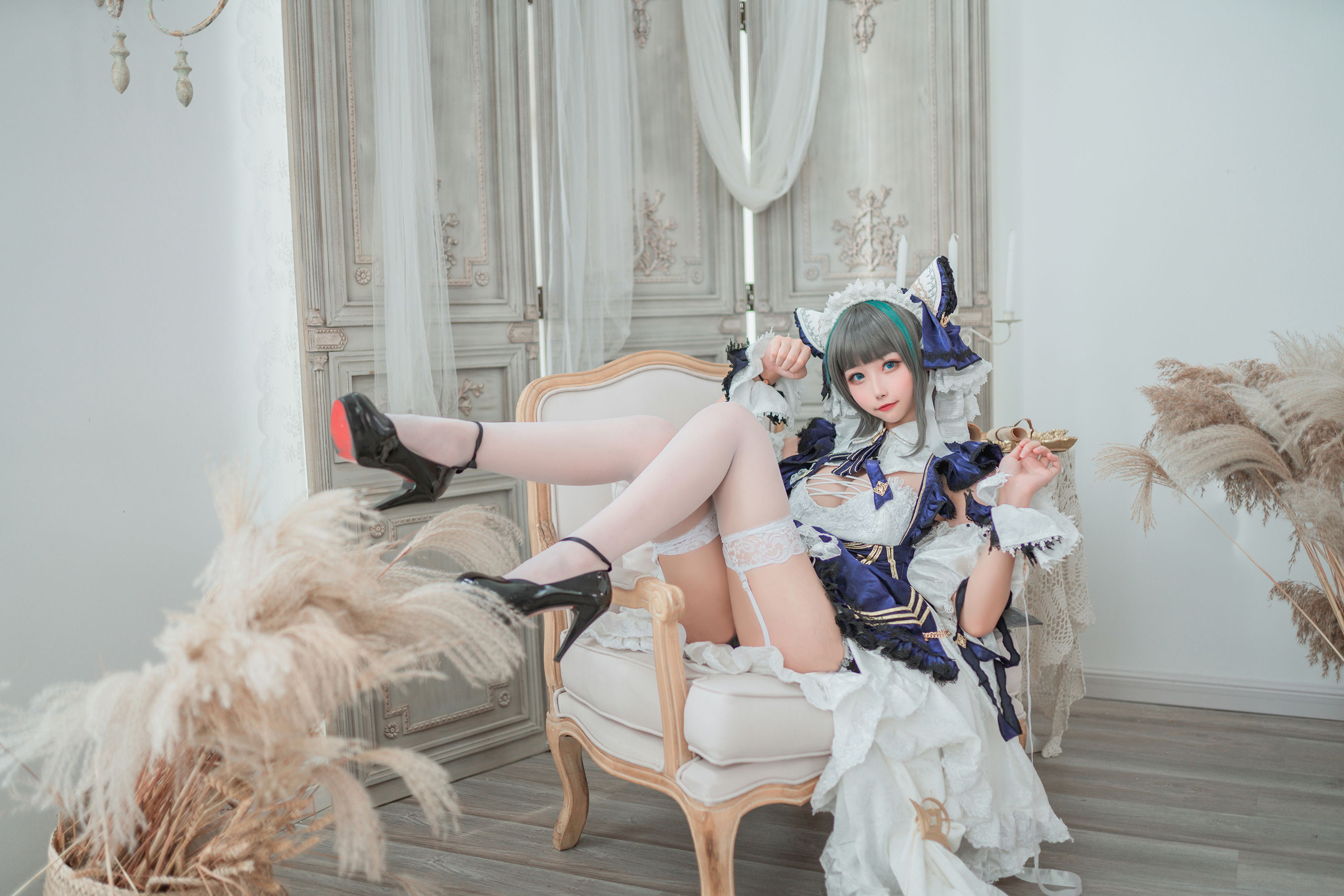 图片[23]-Momoko葵葵 NO.017 – 柴郡 [25P81M]-六色网