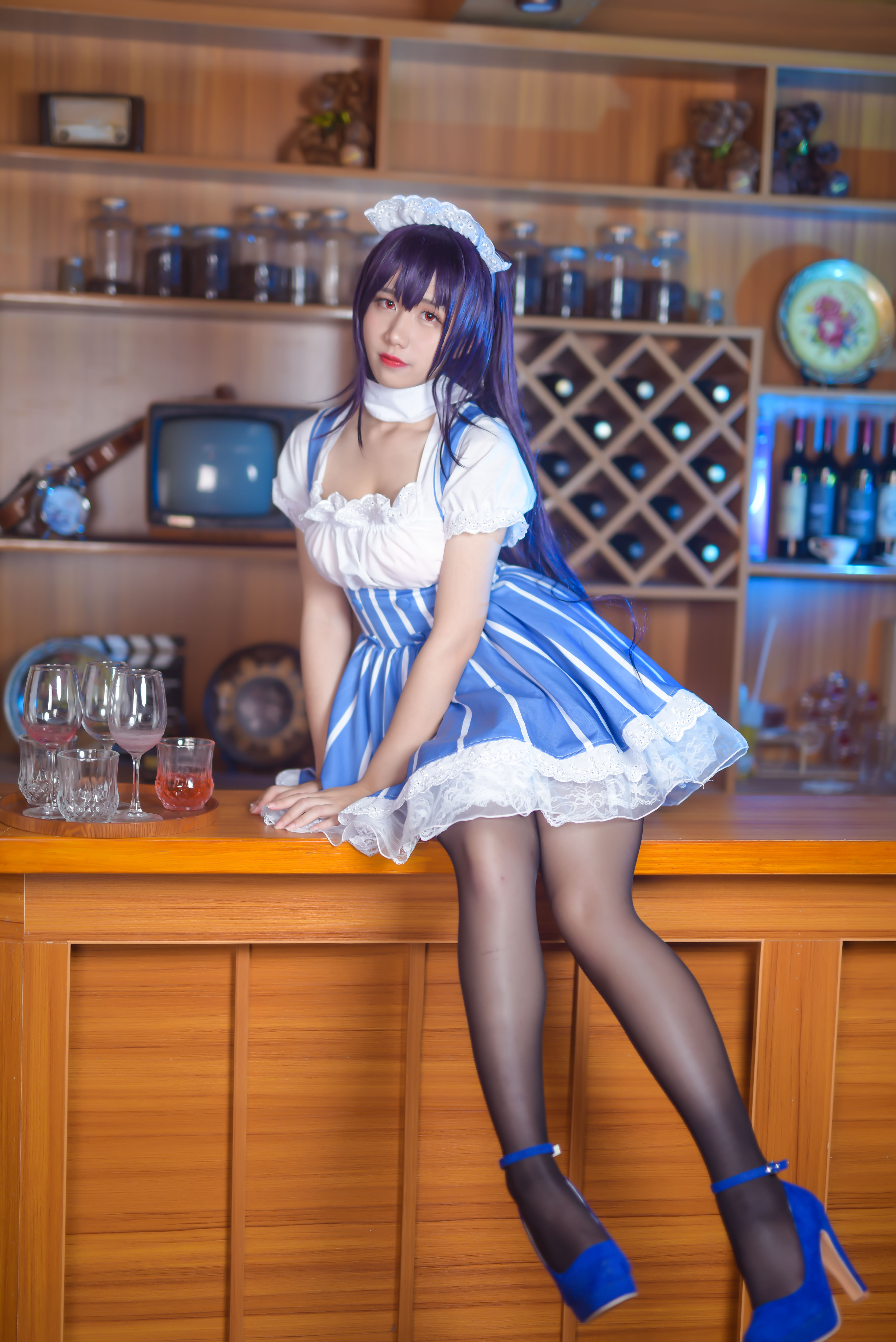 图片[15]-九曲Jean NO.015 – 加藤惠女仆[34P122M]-六色网