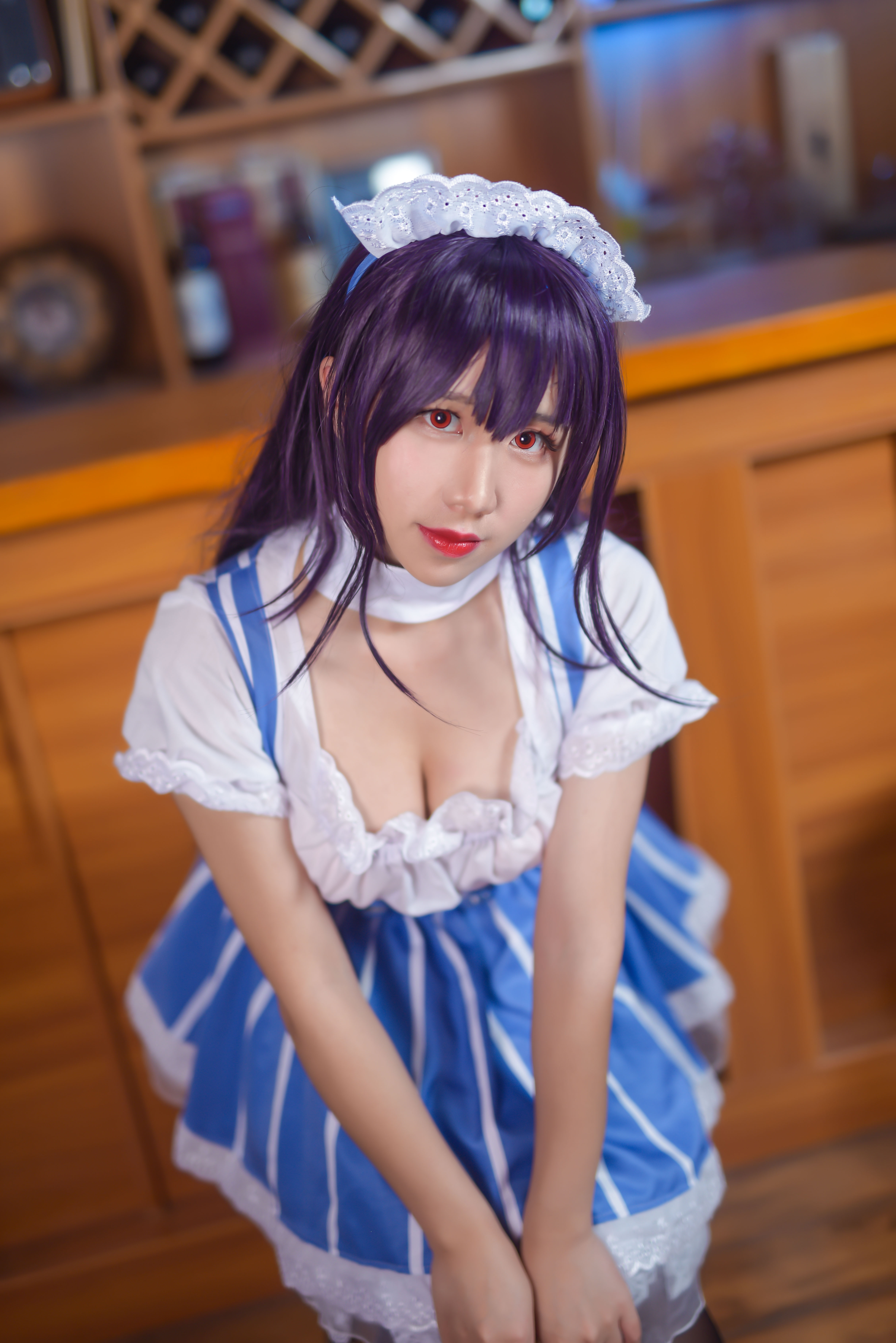 图片[12]-九曲Jean NO.015 – 加藤惠女仆[34P122M]-六色网