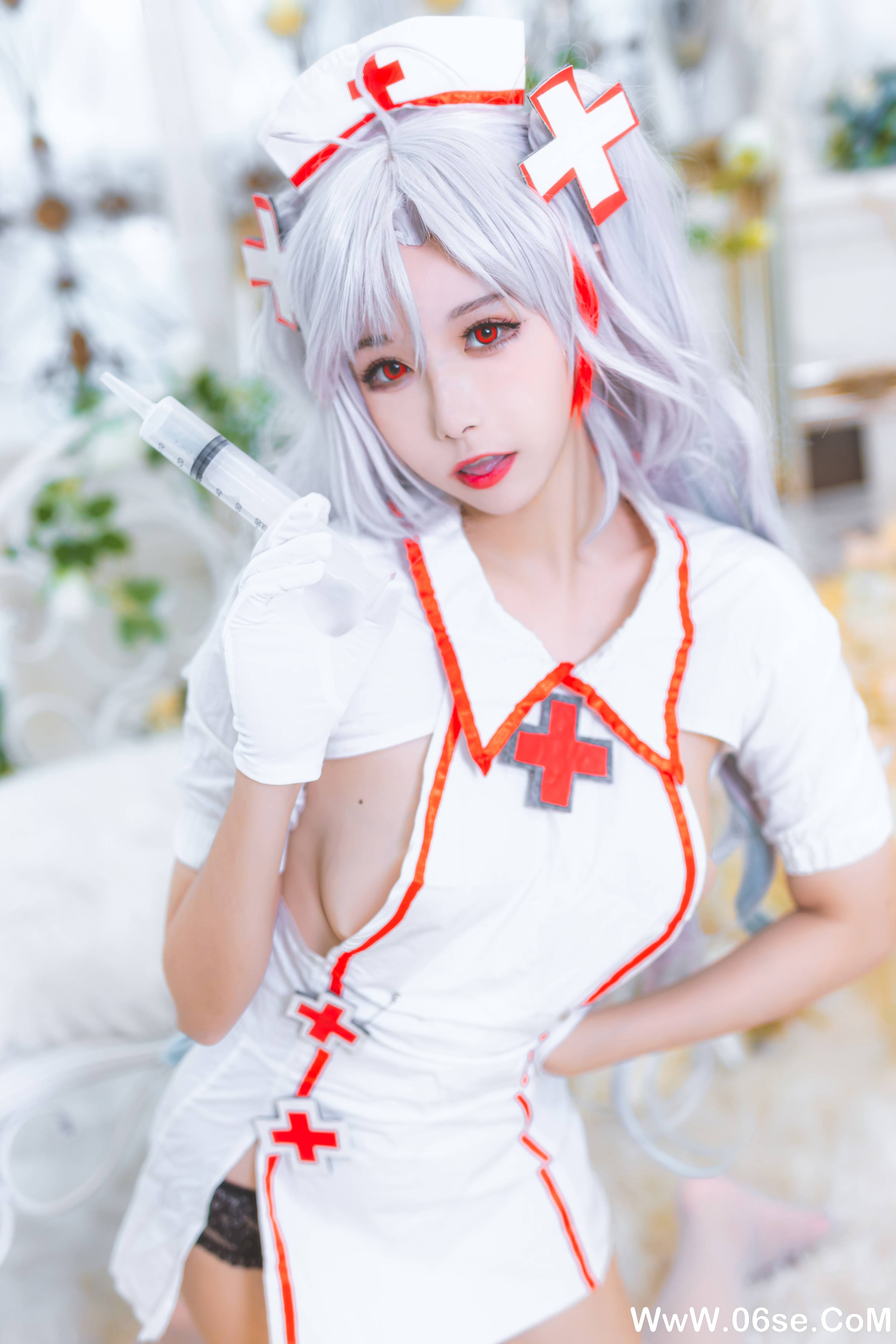 图片[3]-Momoko葵葵 NO.033 — 欧根之护士[21P128M]-六色网