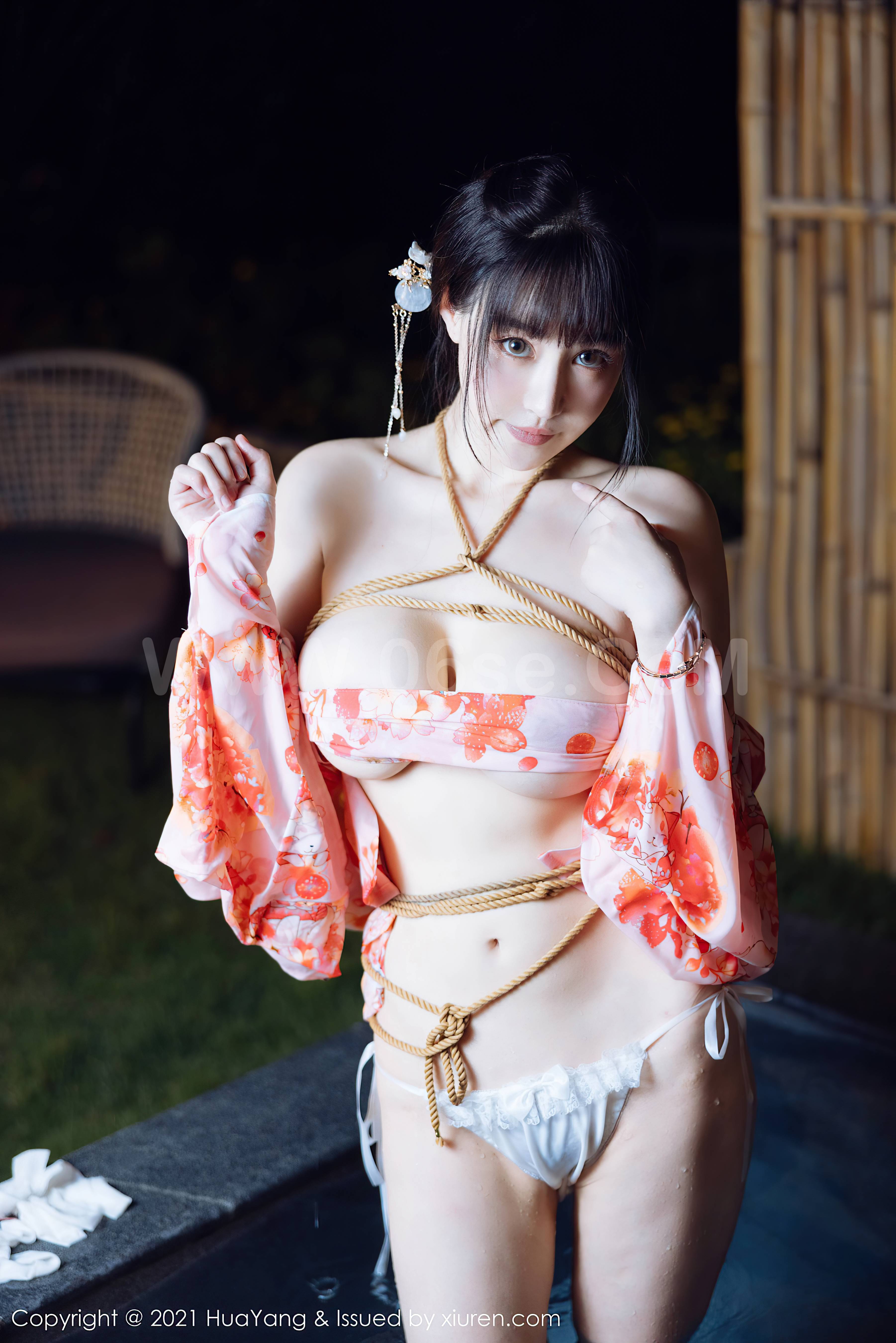 图片[61]-HuaYang Vol.463 Zhu Ke Er (朱可儿Flower)-六色网