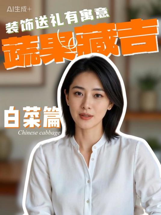装饰送礼有寓意｜蔬果藏吉：白菜篇