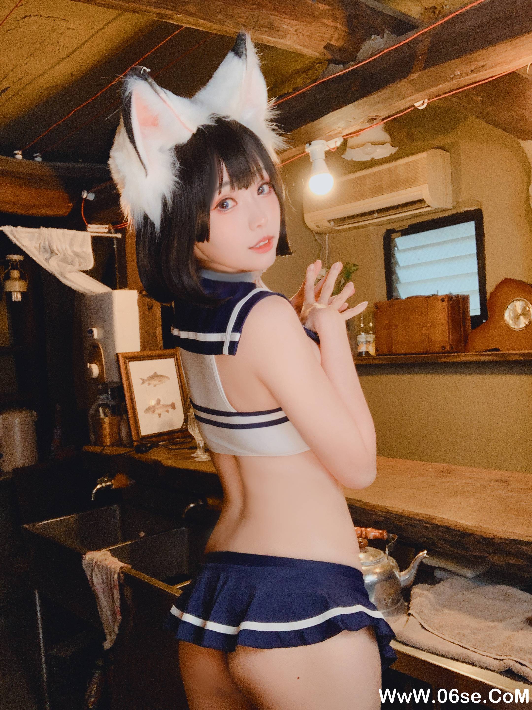 图片[28]-Ely_eee(ElyEE子) NO.041 — 獸耳居酒屋 [31P59M]-六色网