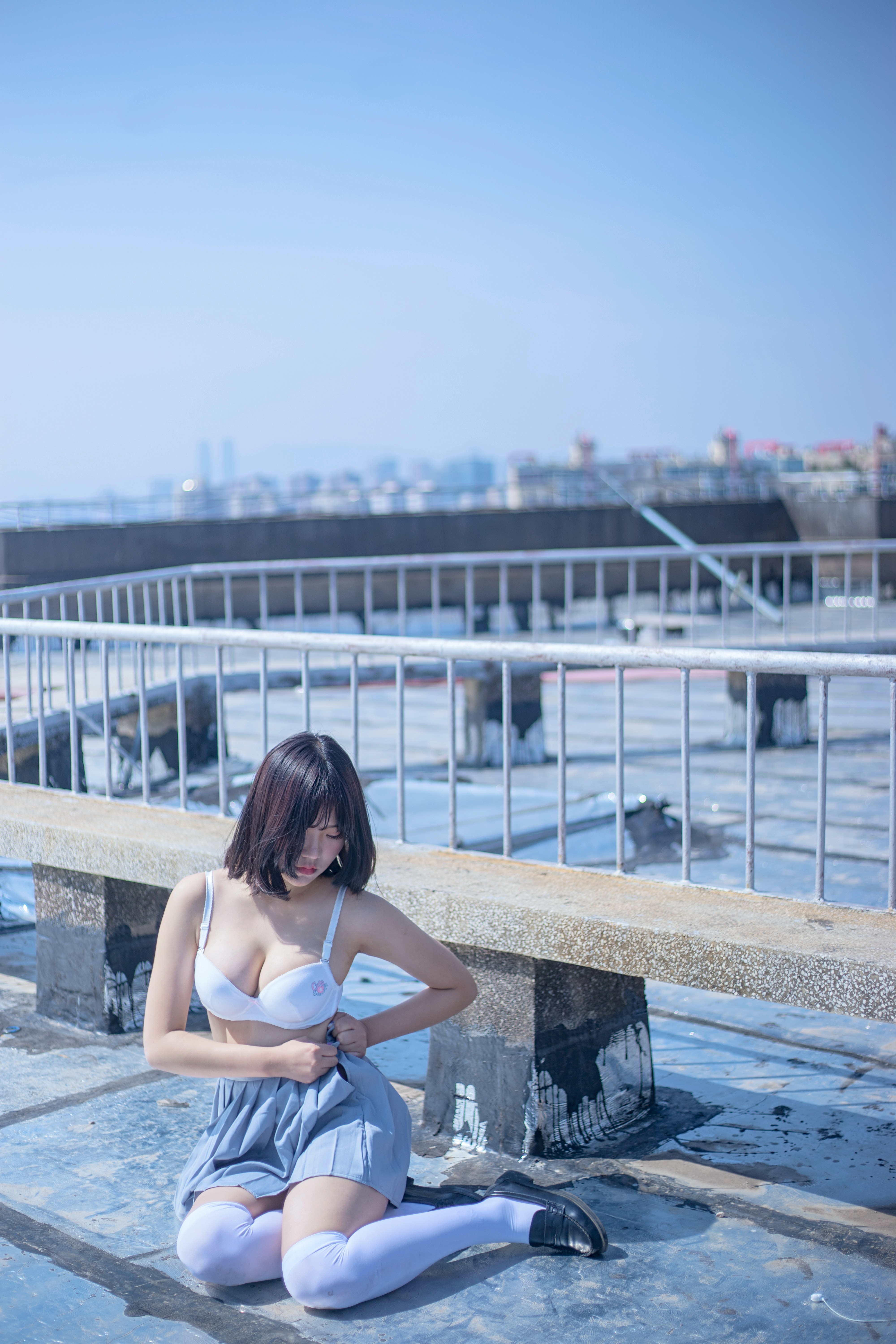 图片[36]-汐 NO.004 – 天台JK[40P108M]-六色网