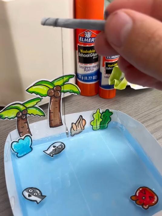 自制手工钓鱼玩具