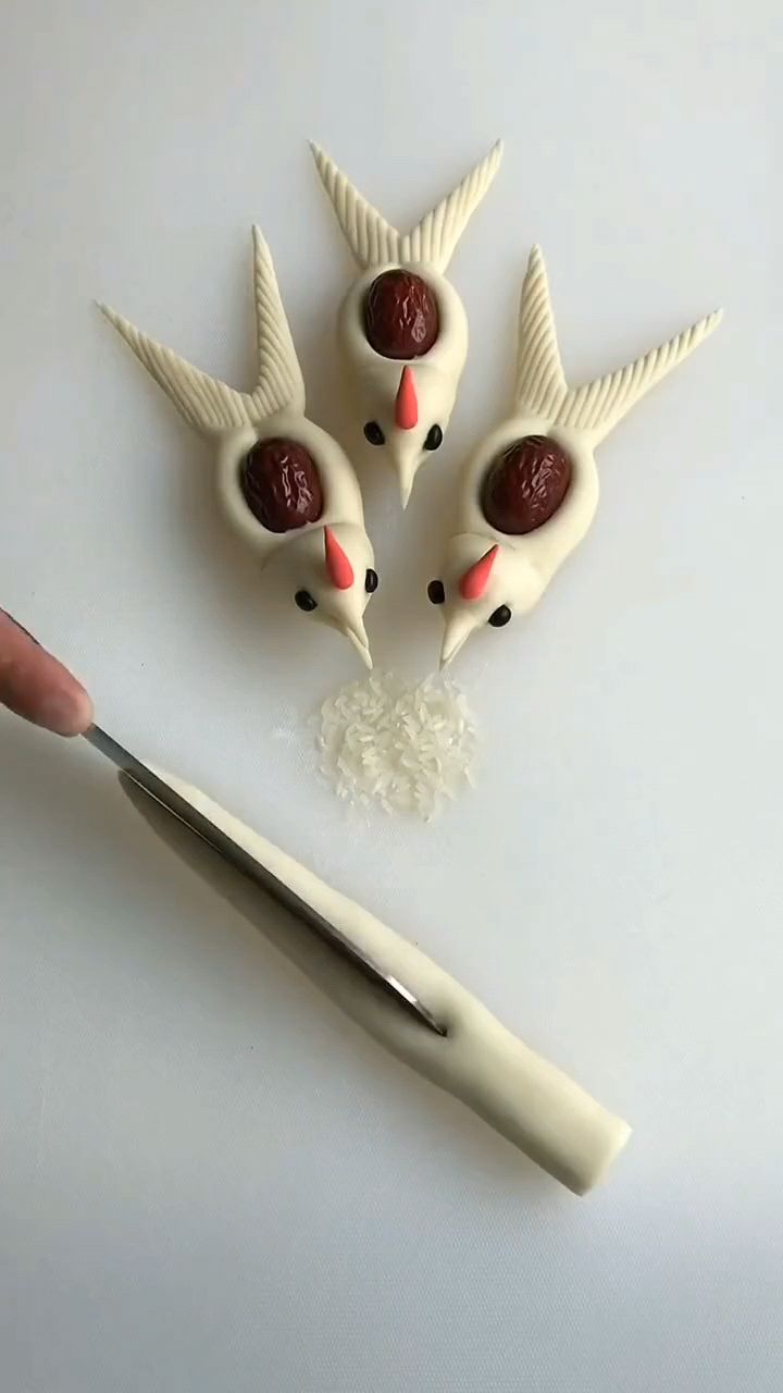 小燕子的馒头花样做法