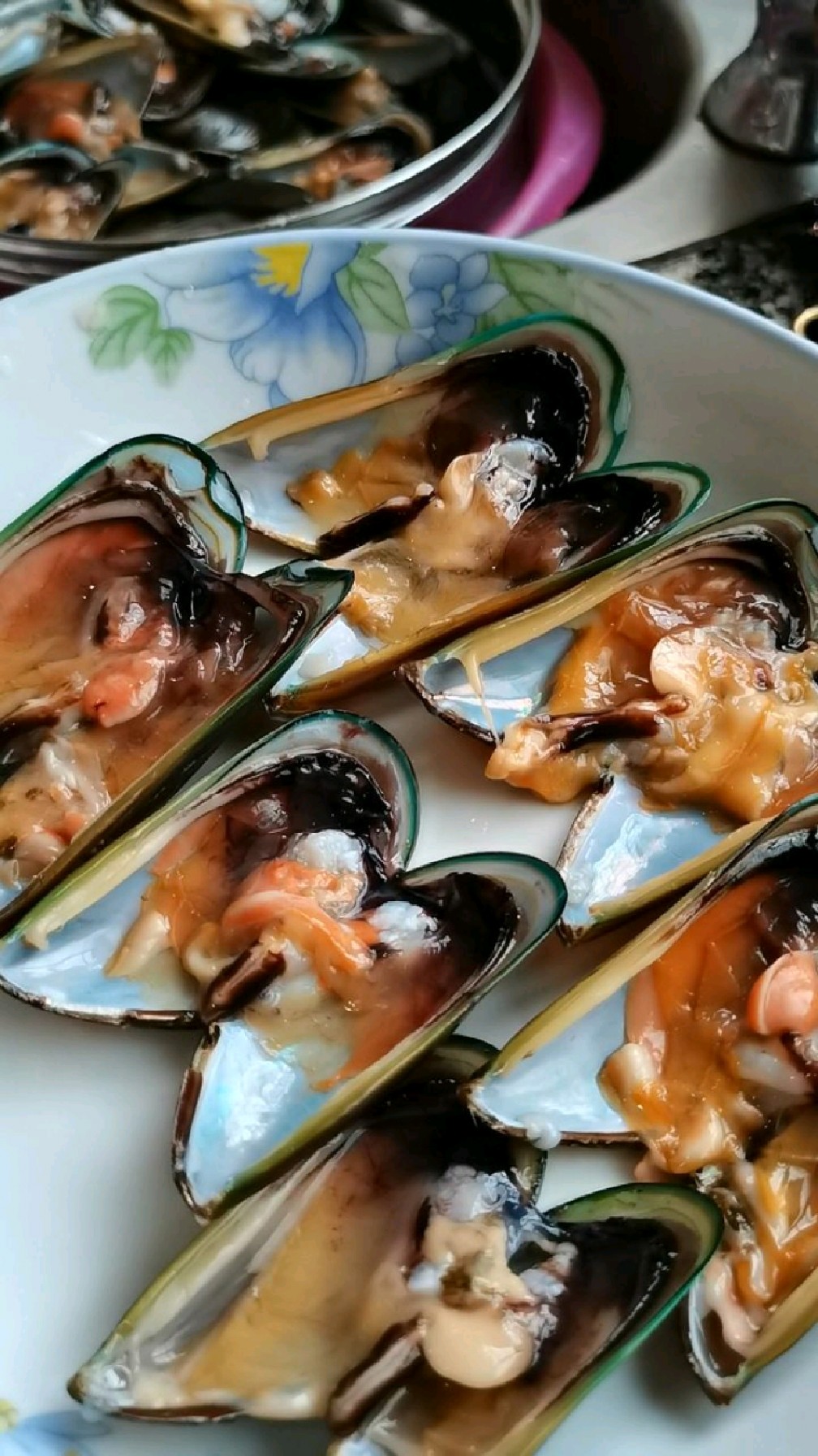 蒜蓉蒸青口贝!肉质鲜美多汁