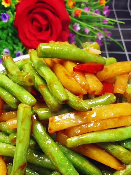 土豆烧豆角做法