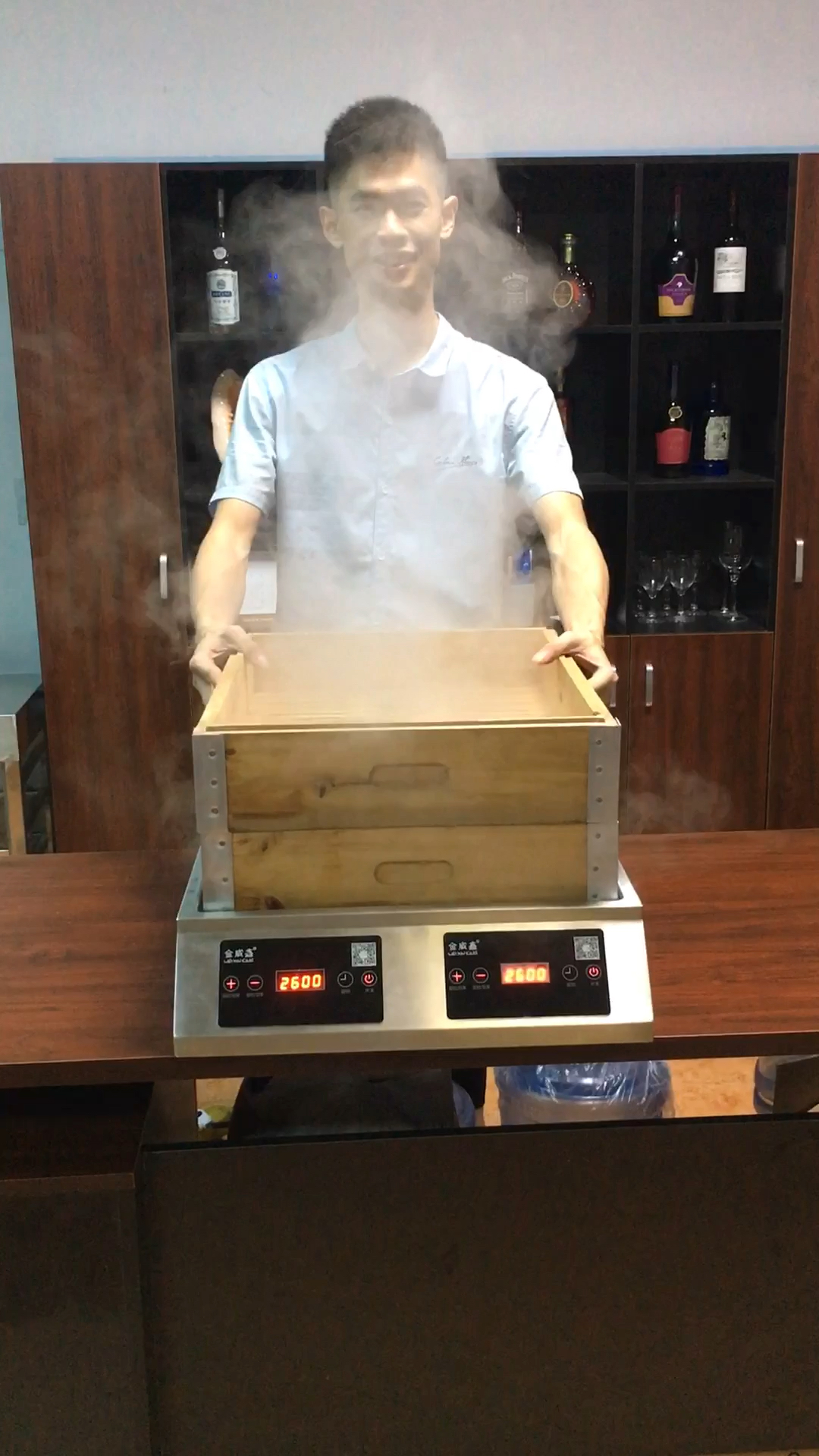 直接可以蒸熟包子