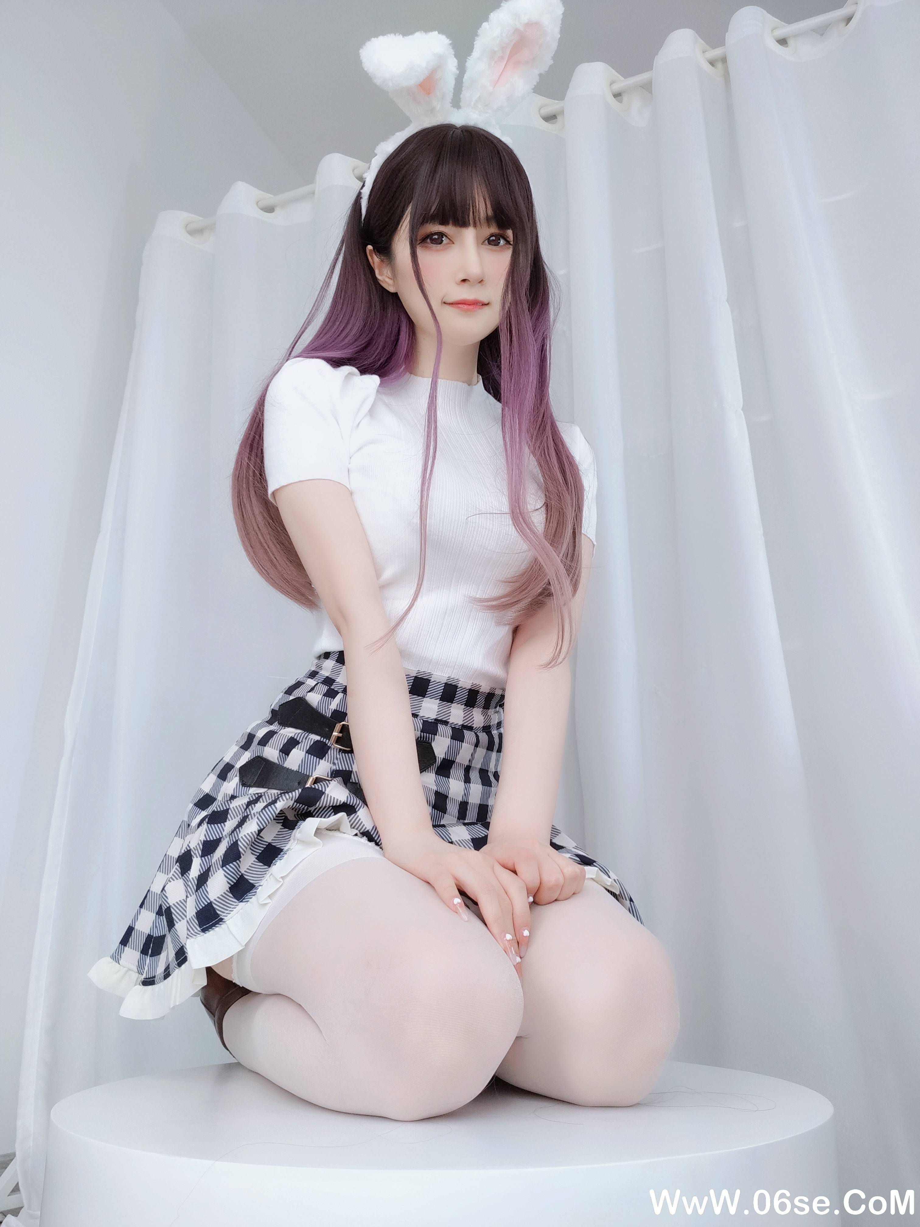 图片[56]-Coser小姐姐白银 NO.152 — 白丝兔女郎[168P+7V1.19G]-六色网