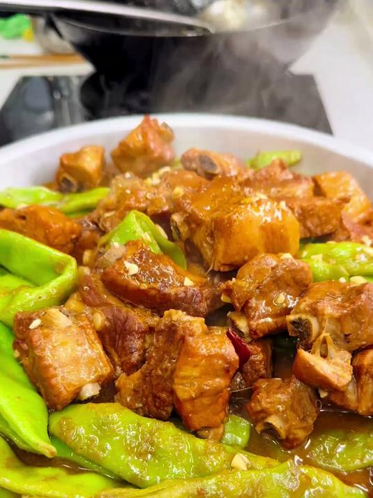 排骨炖豆角