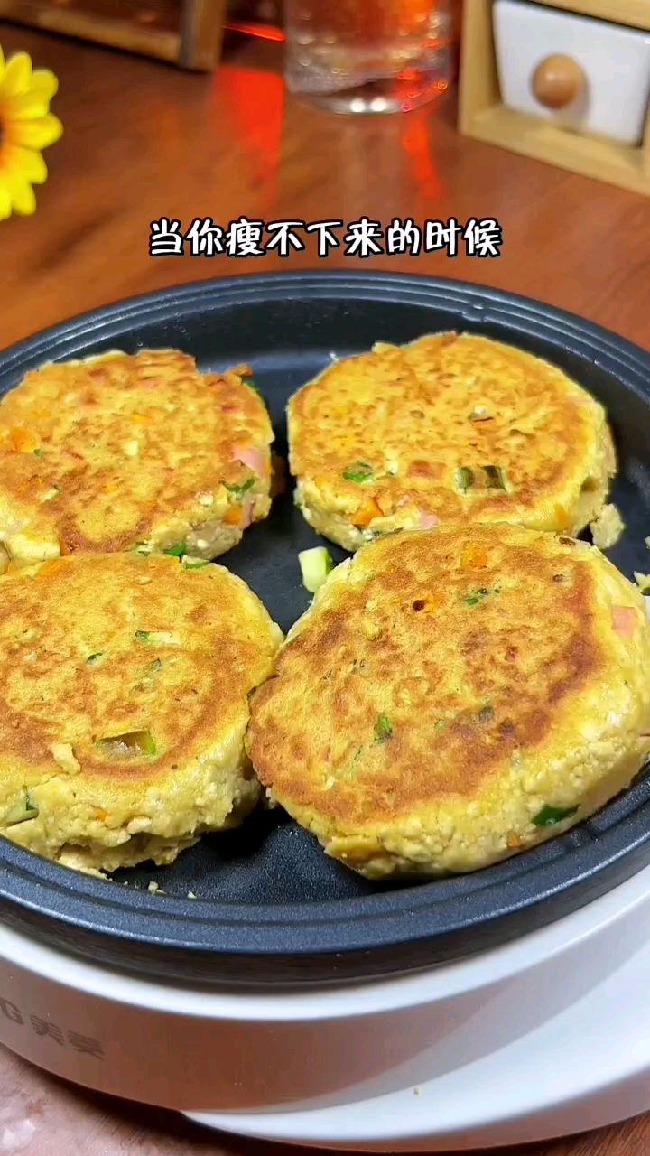 好吃到爆 的 豆腐鸡蛋饼