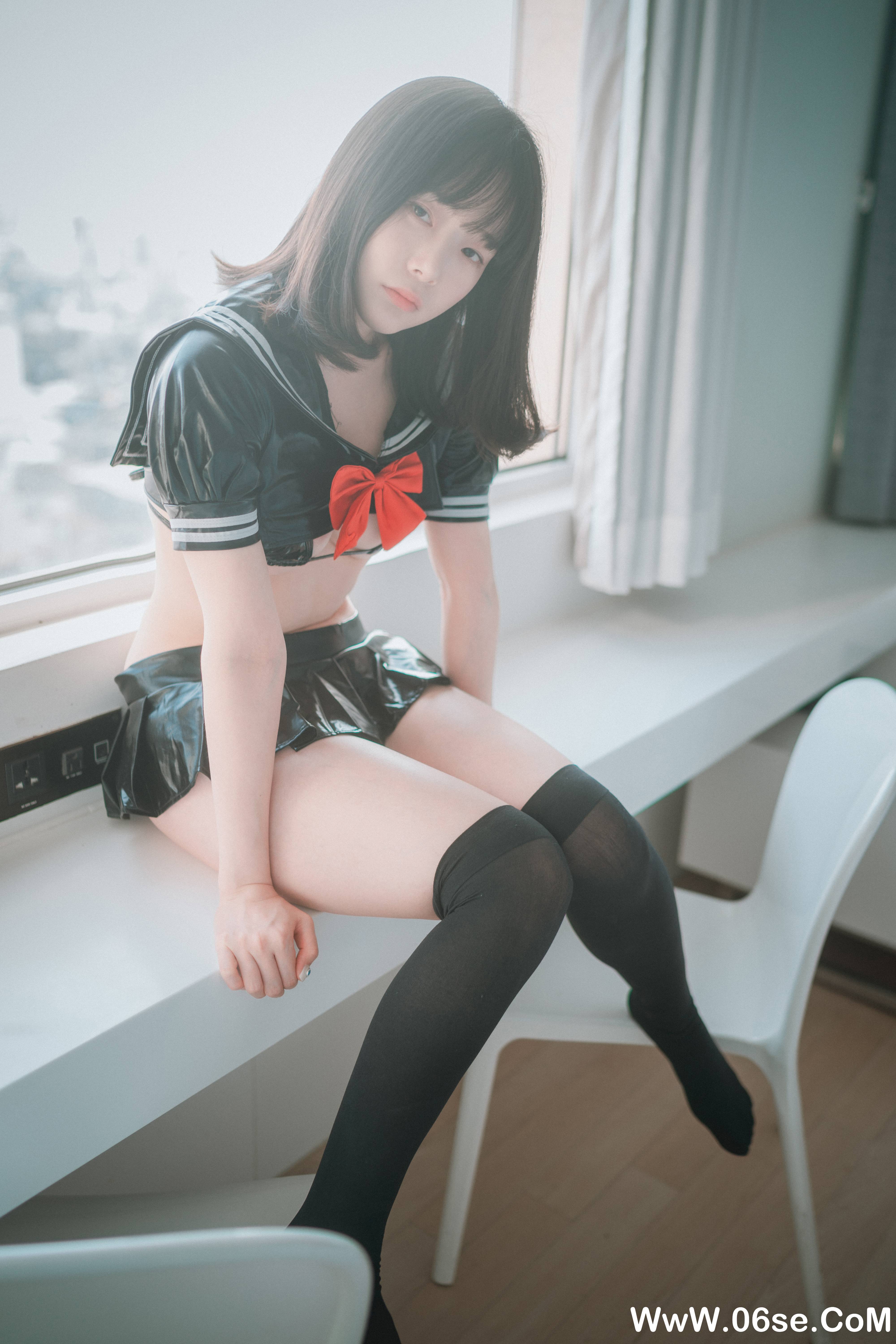 图片[25]-DJAWA – NO.106 Leather Black Schoolgirl [102P935M]-六色网