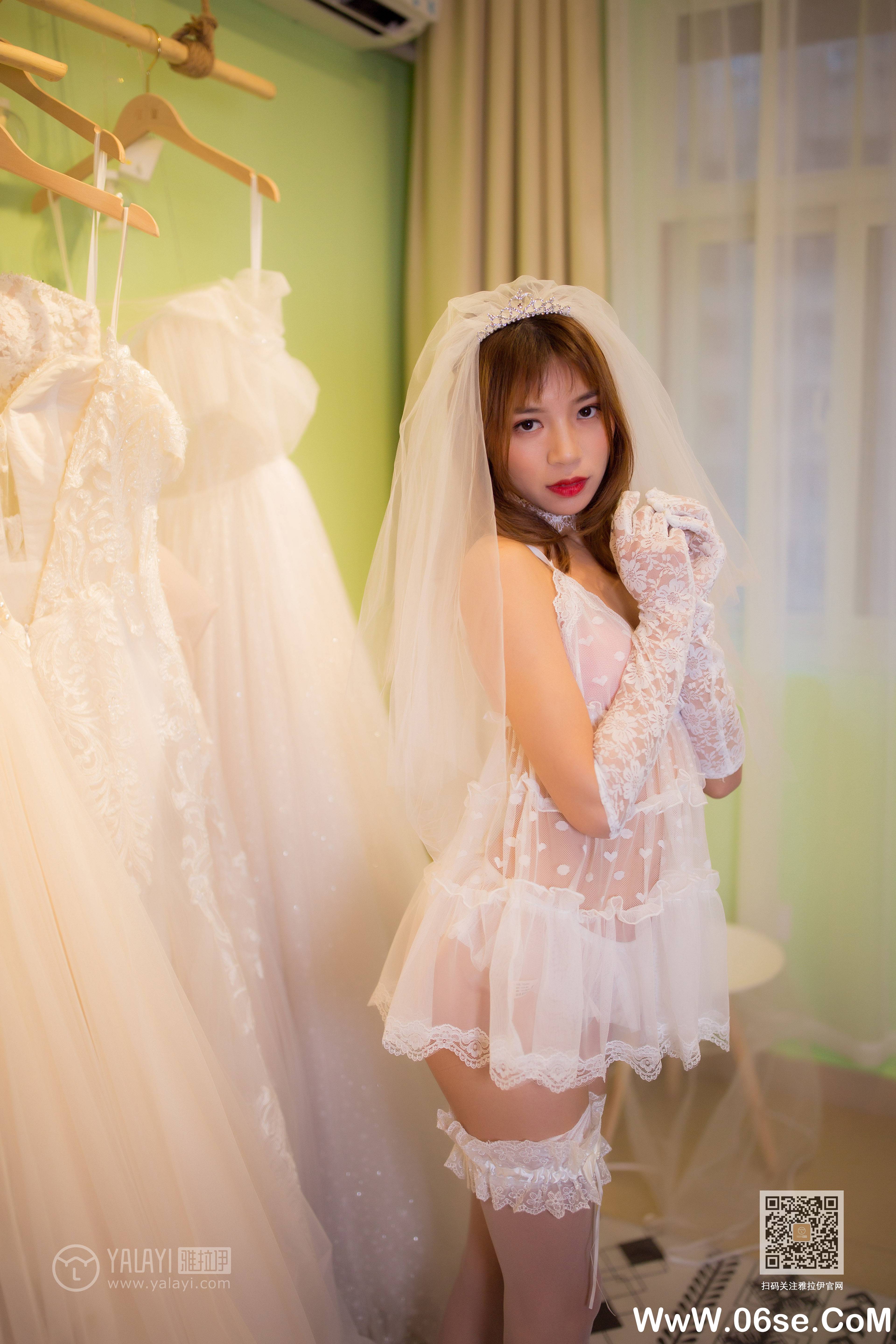 图片[33]-[YALAYI雅拉伊] 2020.01.18 NO.524 丽雅《情趣婚纱》[54P+1P322M]-六色网