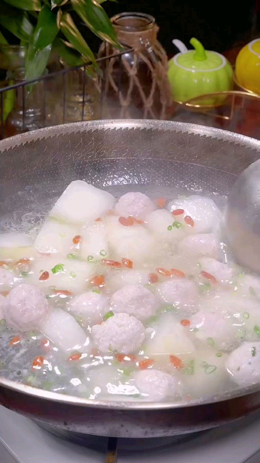 冬瓜丸子汤的做法