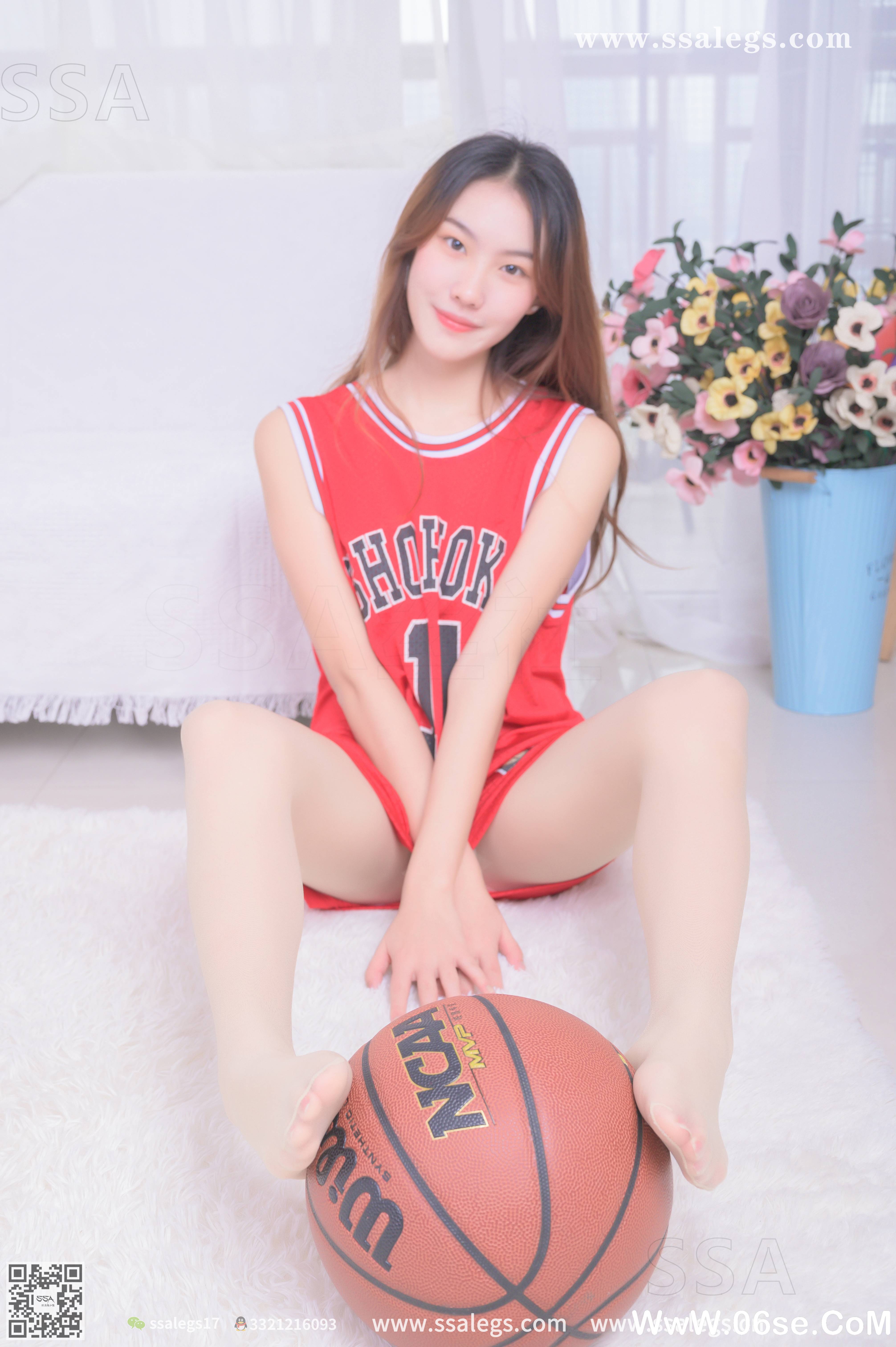 图片[70]-[SSA丝社] NO.325 素素小姐姐放假在家穿丝袜陪你玩篮球(下)[127P1.38G]-六色网
