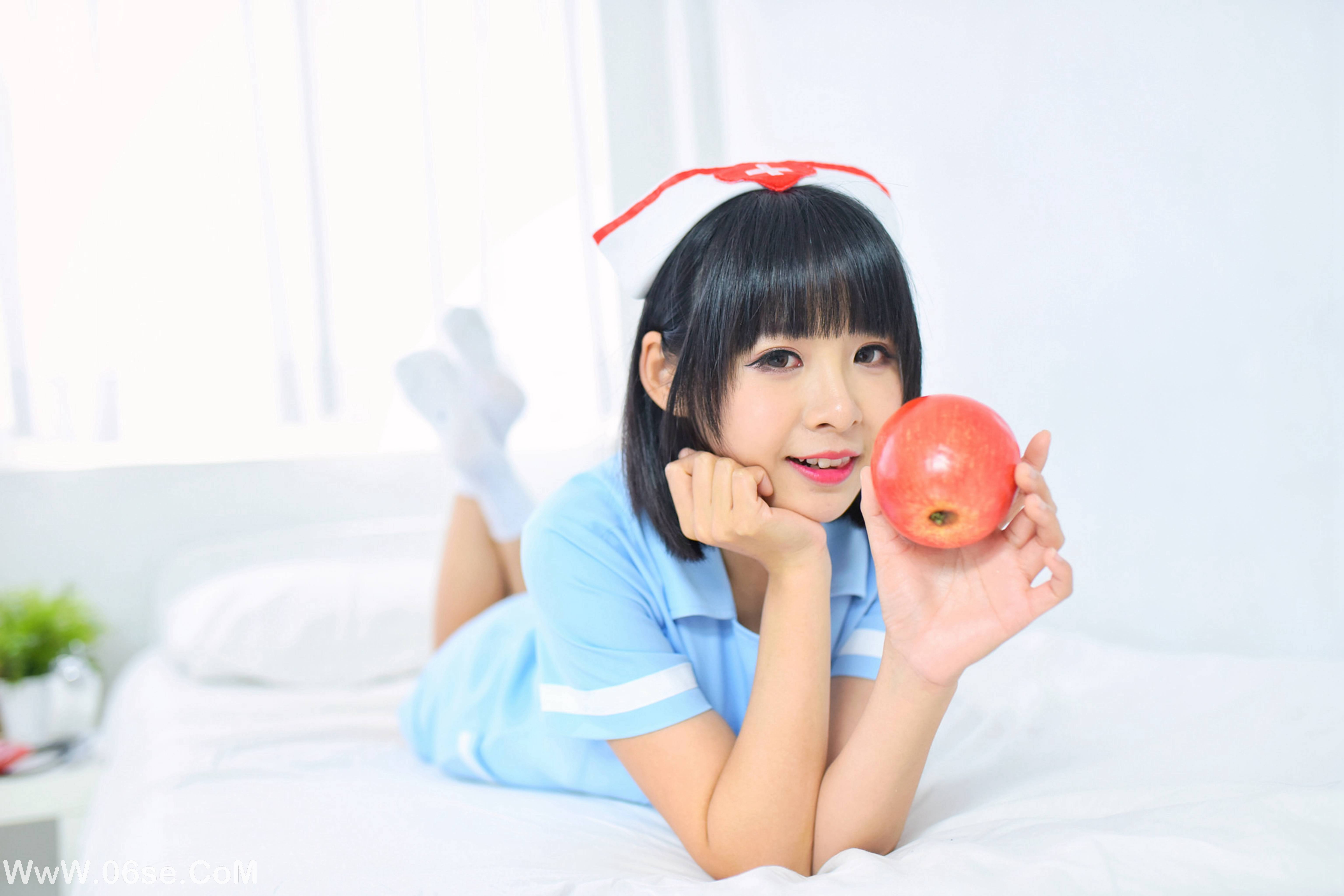 图片[23]-制服の女生 NO.004 海琳 护士与女仆[40P224M]-六色网
