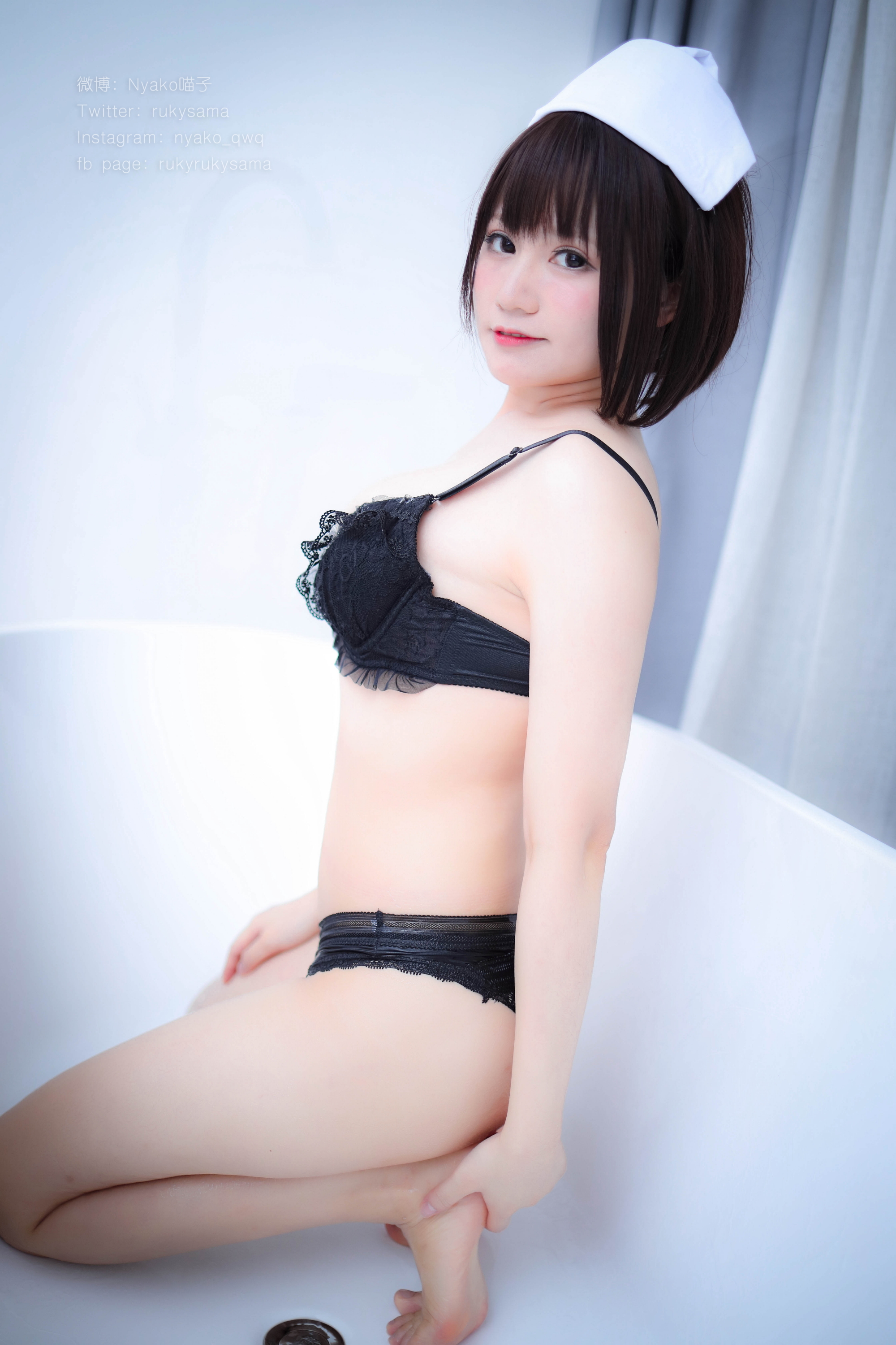 图片[80]-Nyako喵子 NO.002 – 护士服[155P+4V865M]-六色网