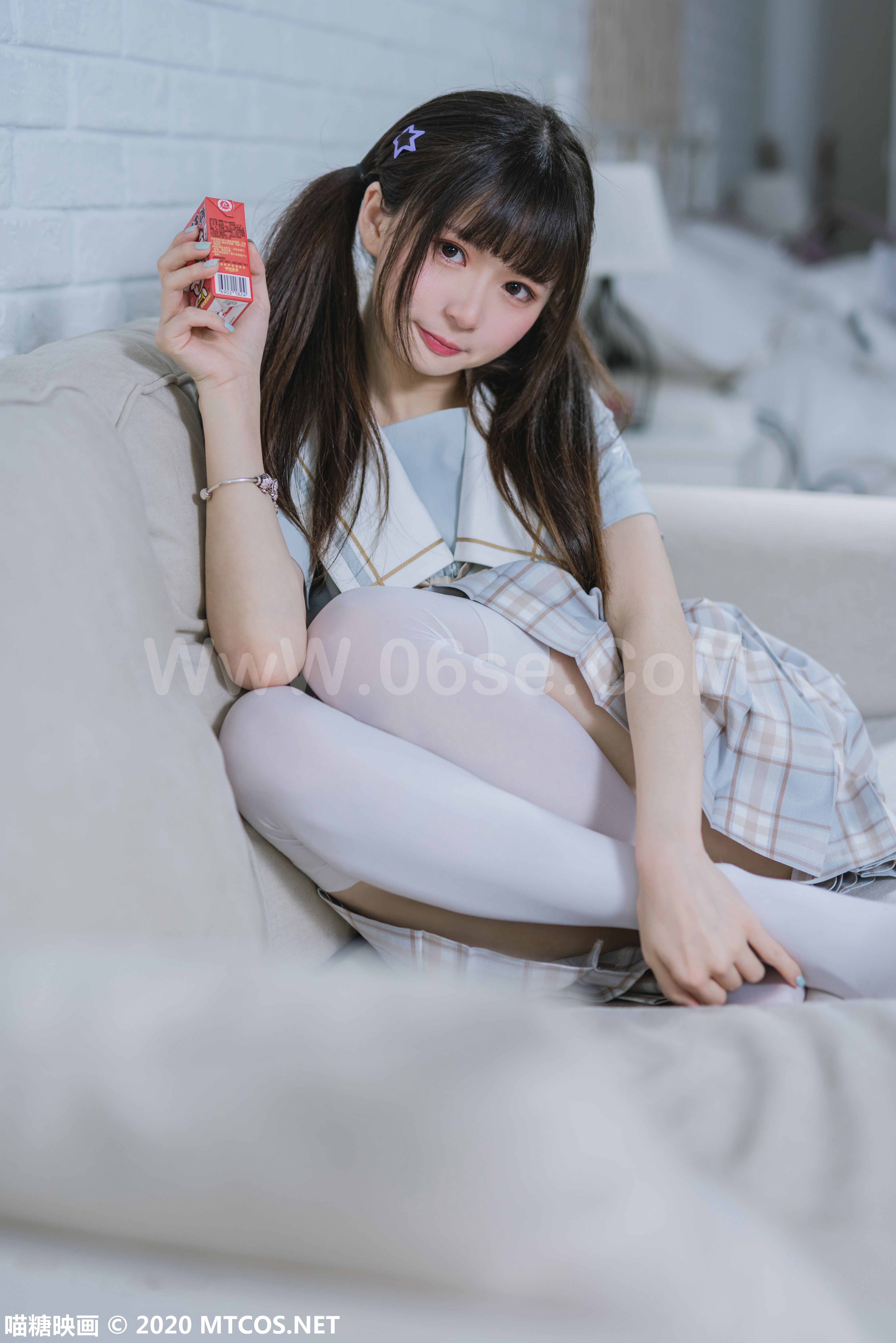 图片[14]-[MTCos] 喵糖映画 Vol.094 双马尾学妹-六色网
