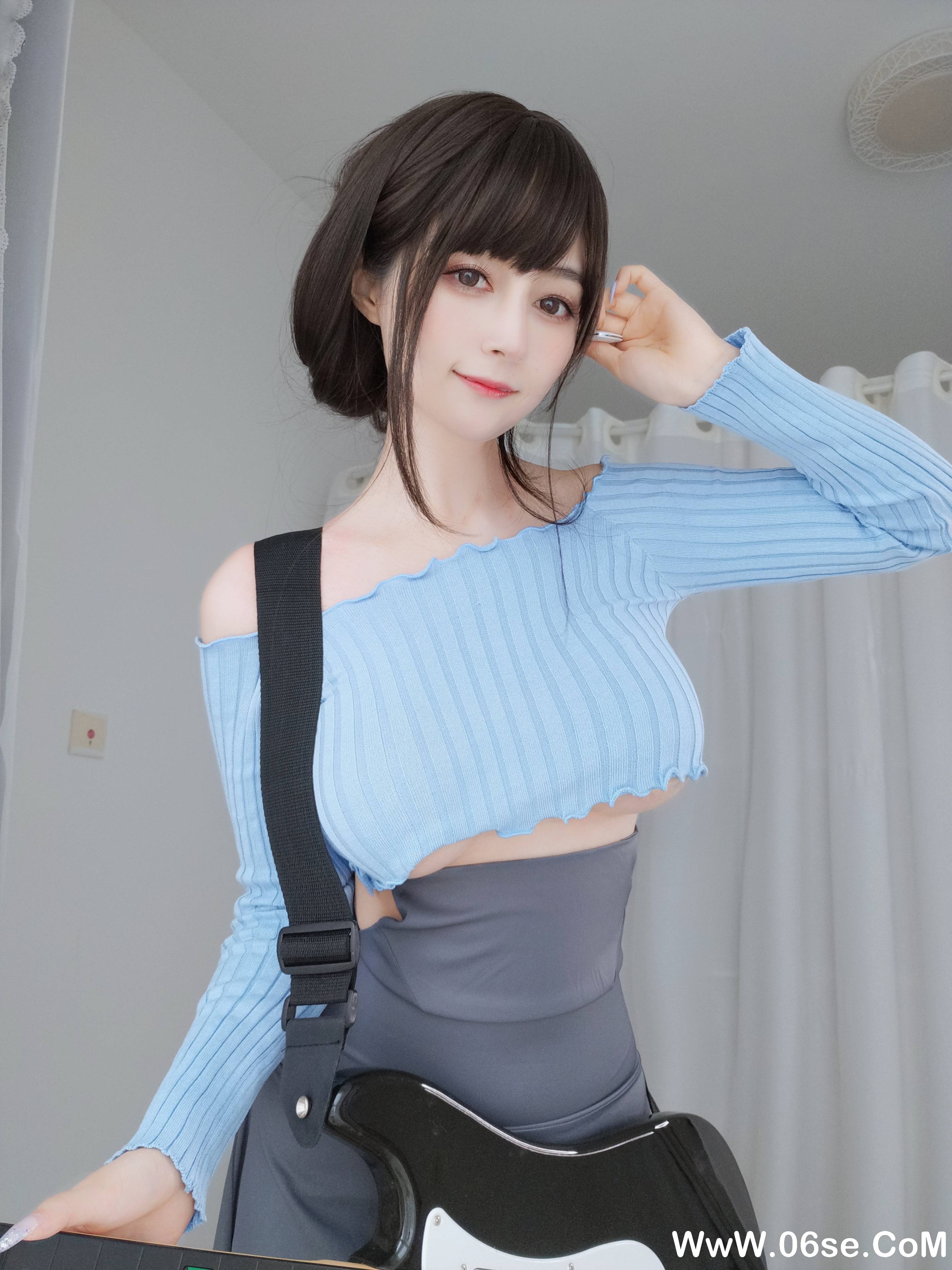 图片[22]-Coser小姐姐白银 NO.093 – 吉他妹妹 [164P888M]-六色网
