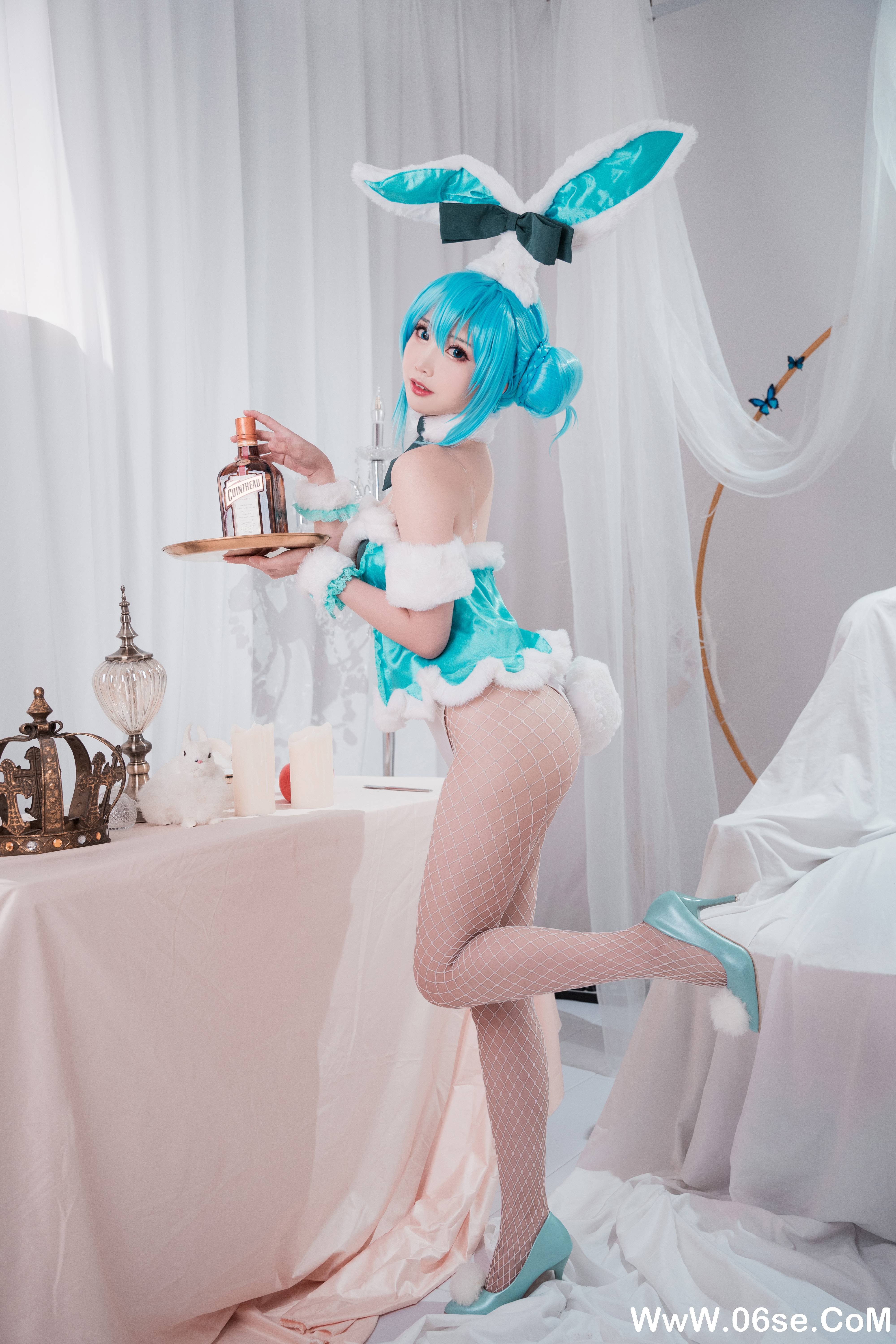 图片[8]-Coser面饼仙儿 – 初音兔女郎[17P139M]-六色网