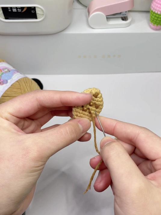 钩织鲷鱼烧视频教程(下)