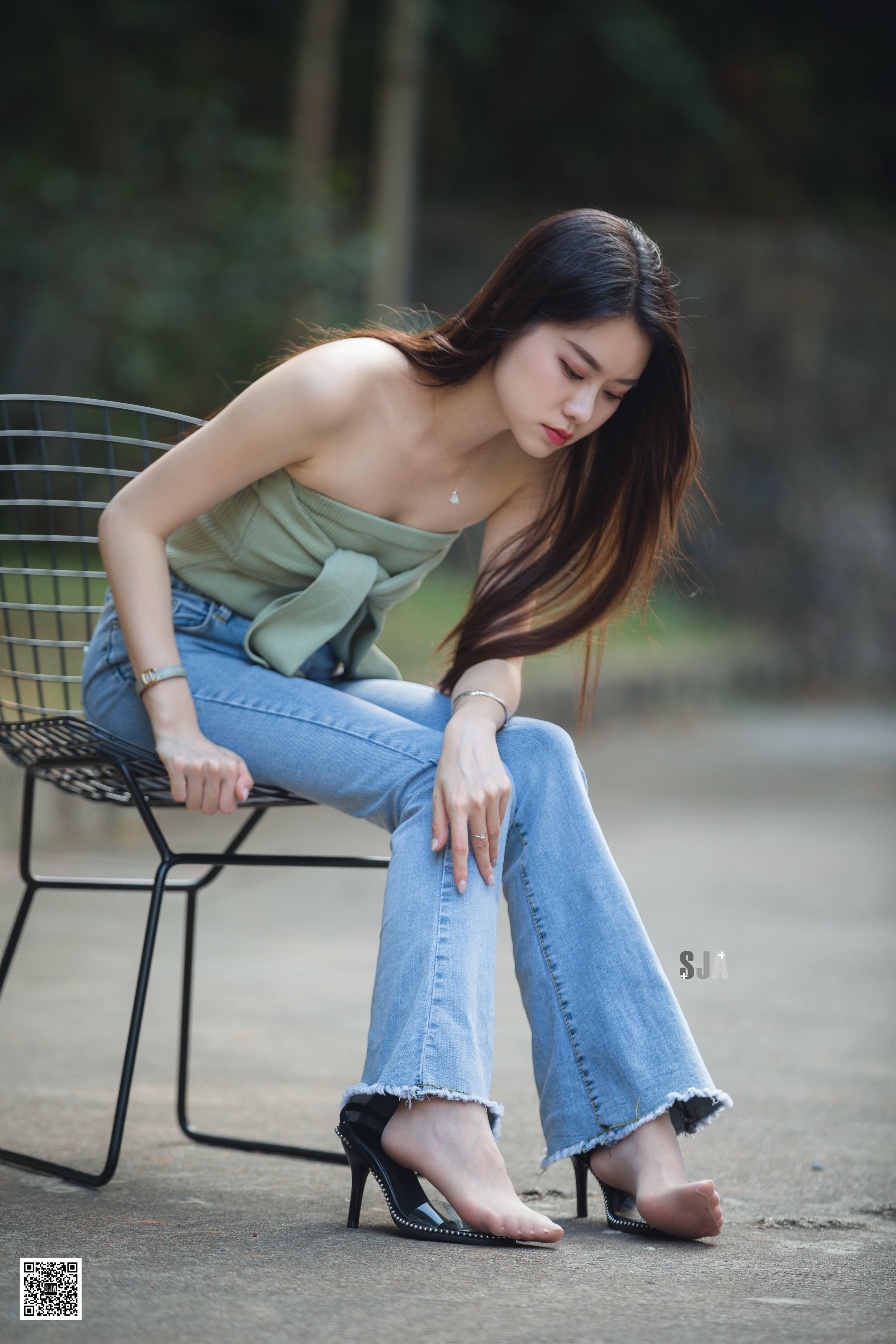 图片[19]-[SJA佳爷]闺蜜视角 NO.041 飘 [65P+113M]-六色网