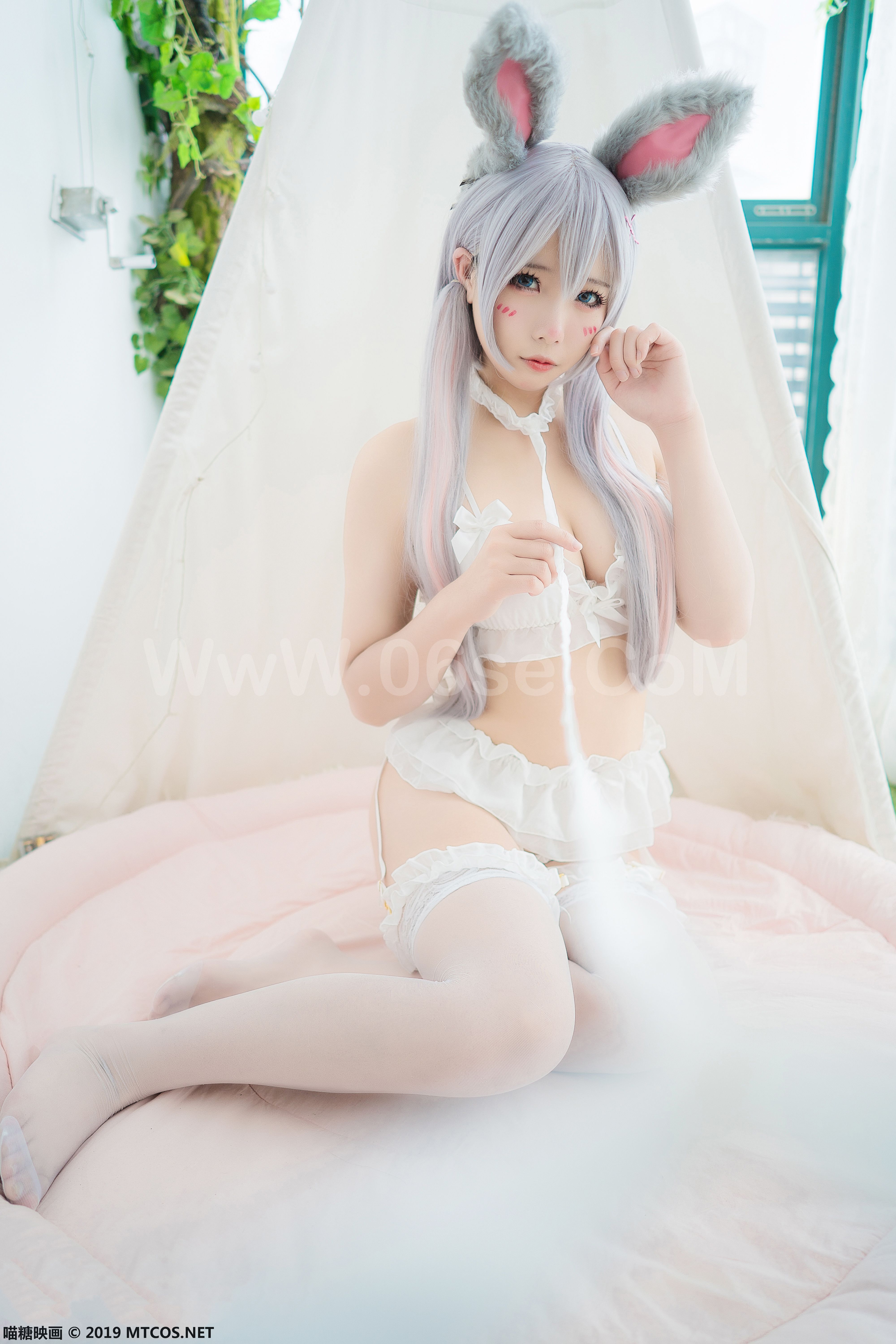 图片[3]-[MTCos] 喵糖映画 Vol.055 兔子美少女-六色网