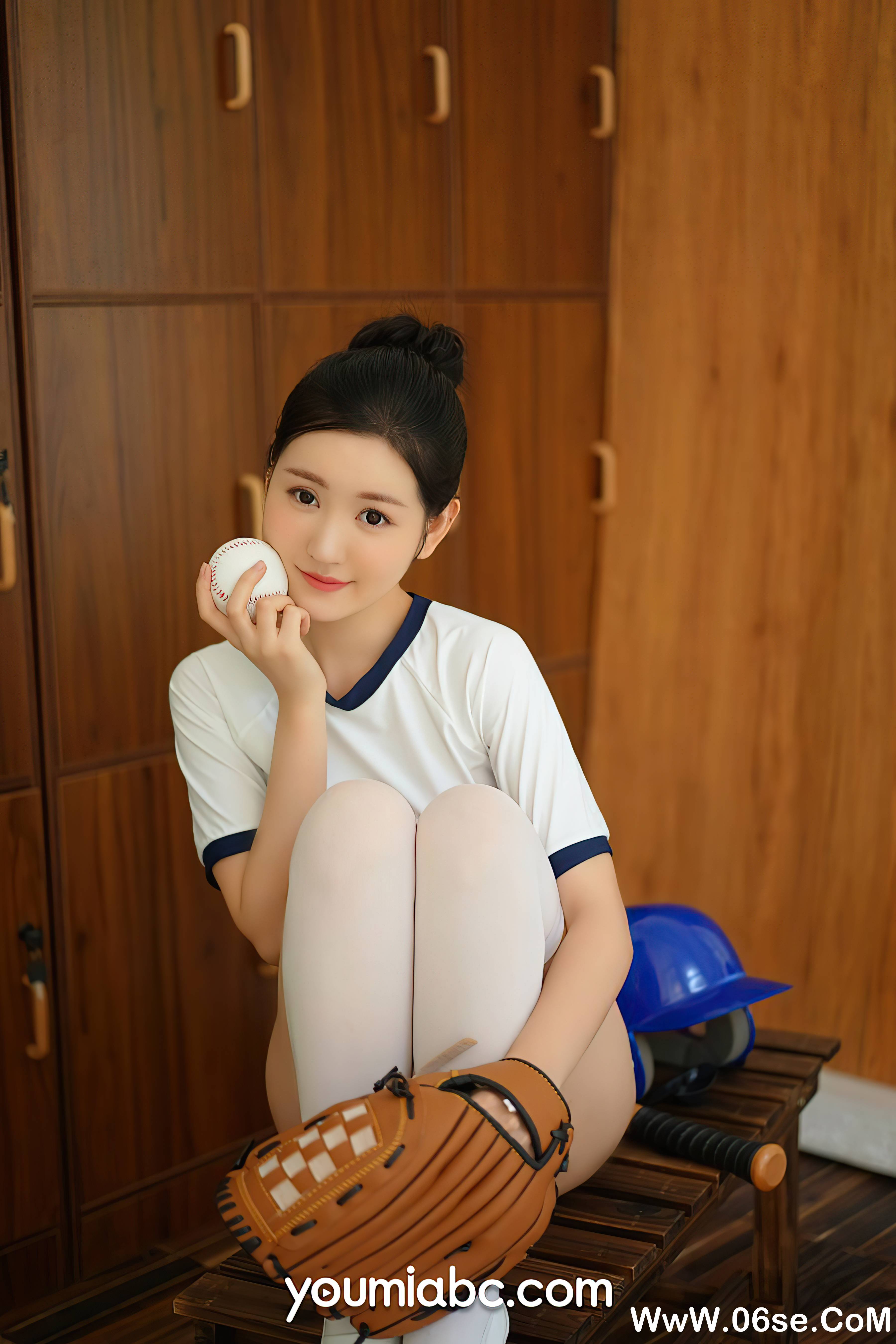 图片[5]-[YouMi尤蜜] 2021.07.05 棒球少女心动signal 沈梦瑶[32+1P690M]-六色网
