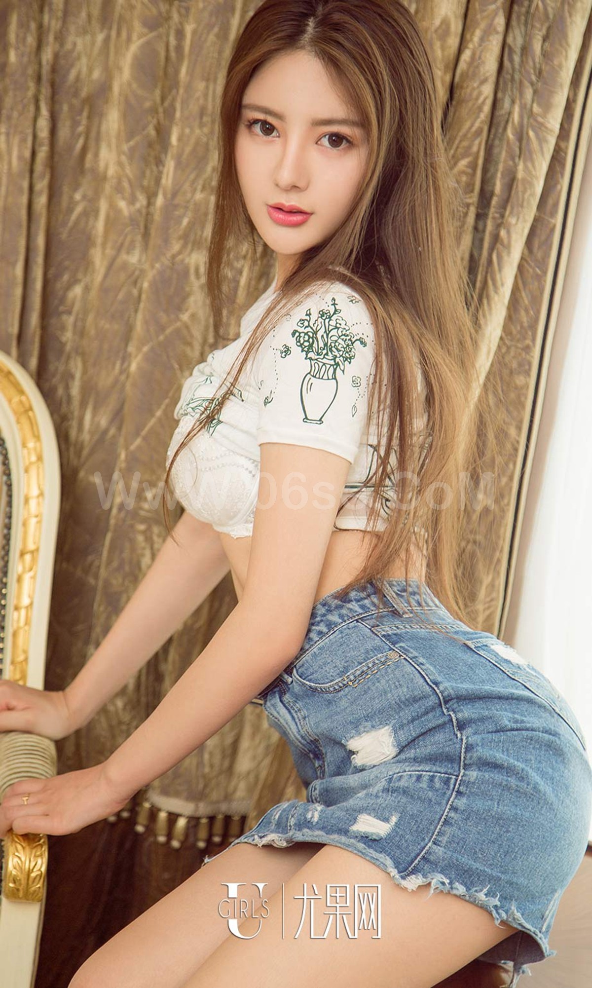 图片[10]-[Ugirls爱尤物] No.1197 Qian Si Qi (钱思琪)-六色网