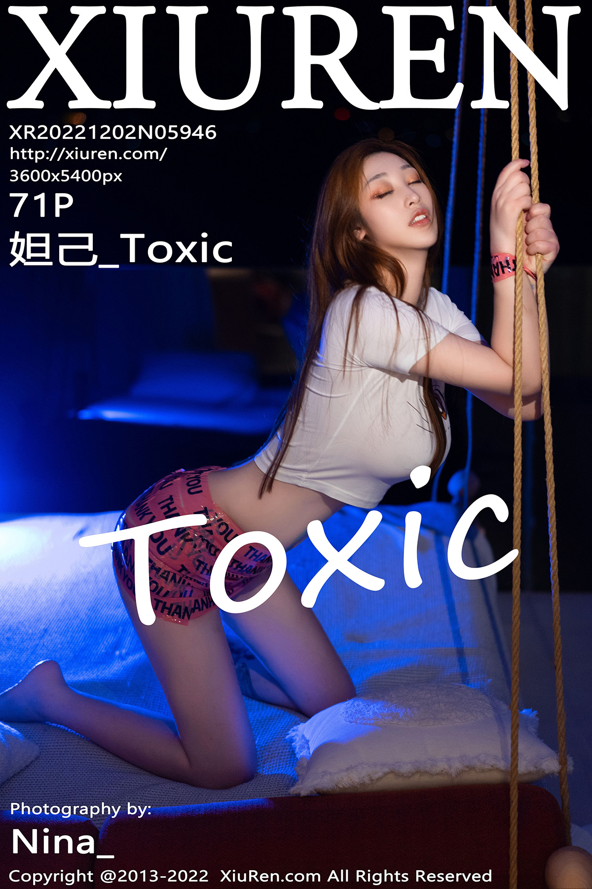 【XiuRen秀人网】2022.12.02 Vol.5946 妲己_Toxic【71P】-六色网