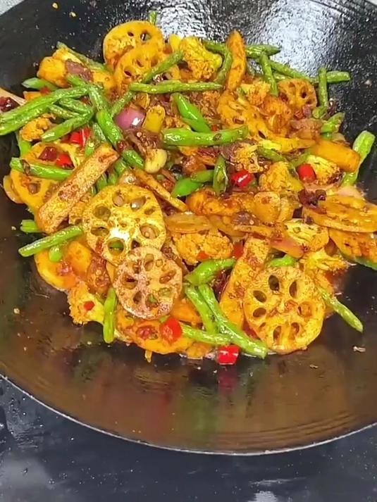 干锅菜的做法