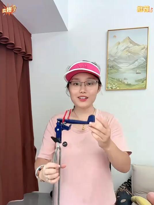 便携鱼竿架承重墙用，折叠收纳不占地，钓鱼时固定鱼竿省力又稳固