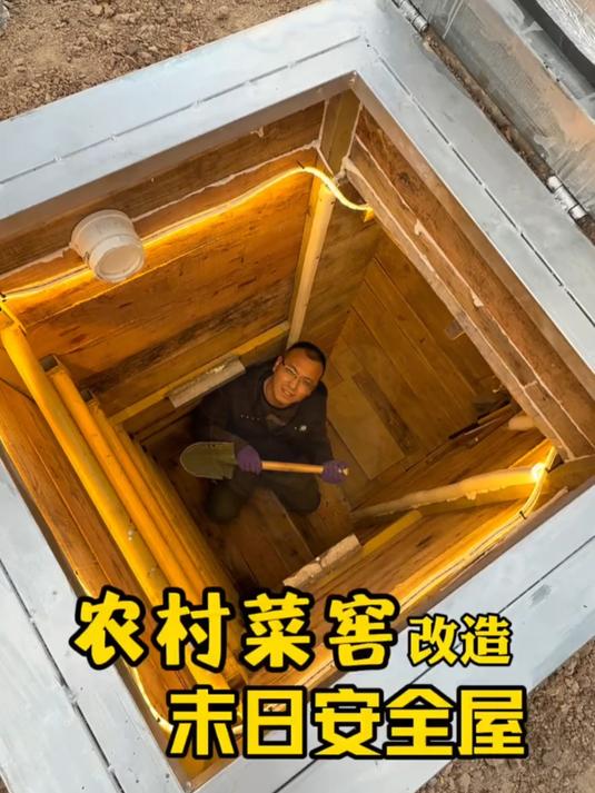 农村菜窖改造未日安全屋