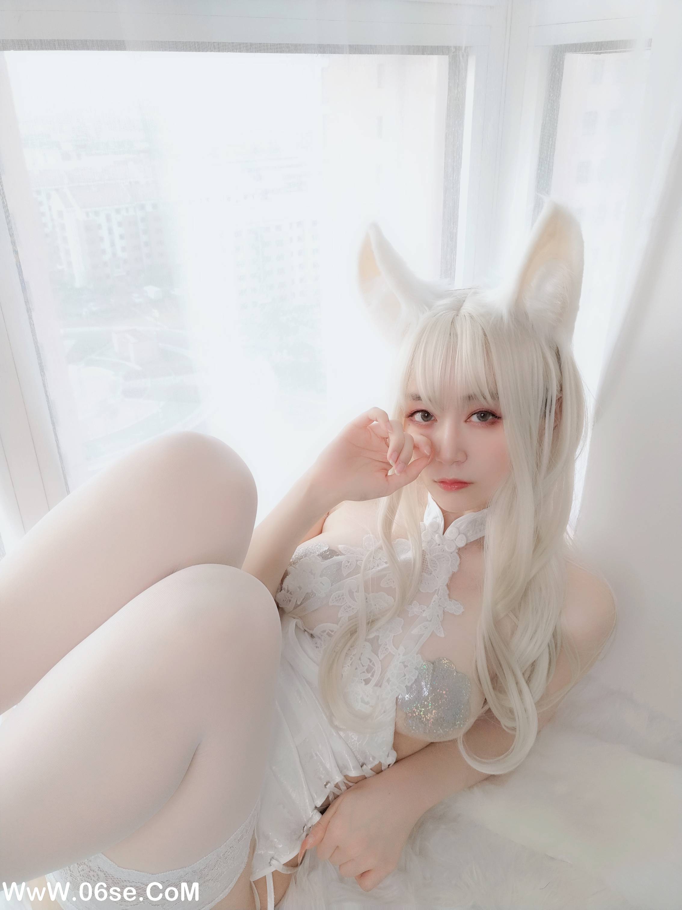 图片[62]-Coser小姐姐白银 NO.054 – 白兔[101P+6V683M]-六色网