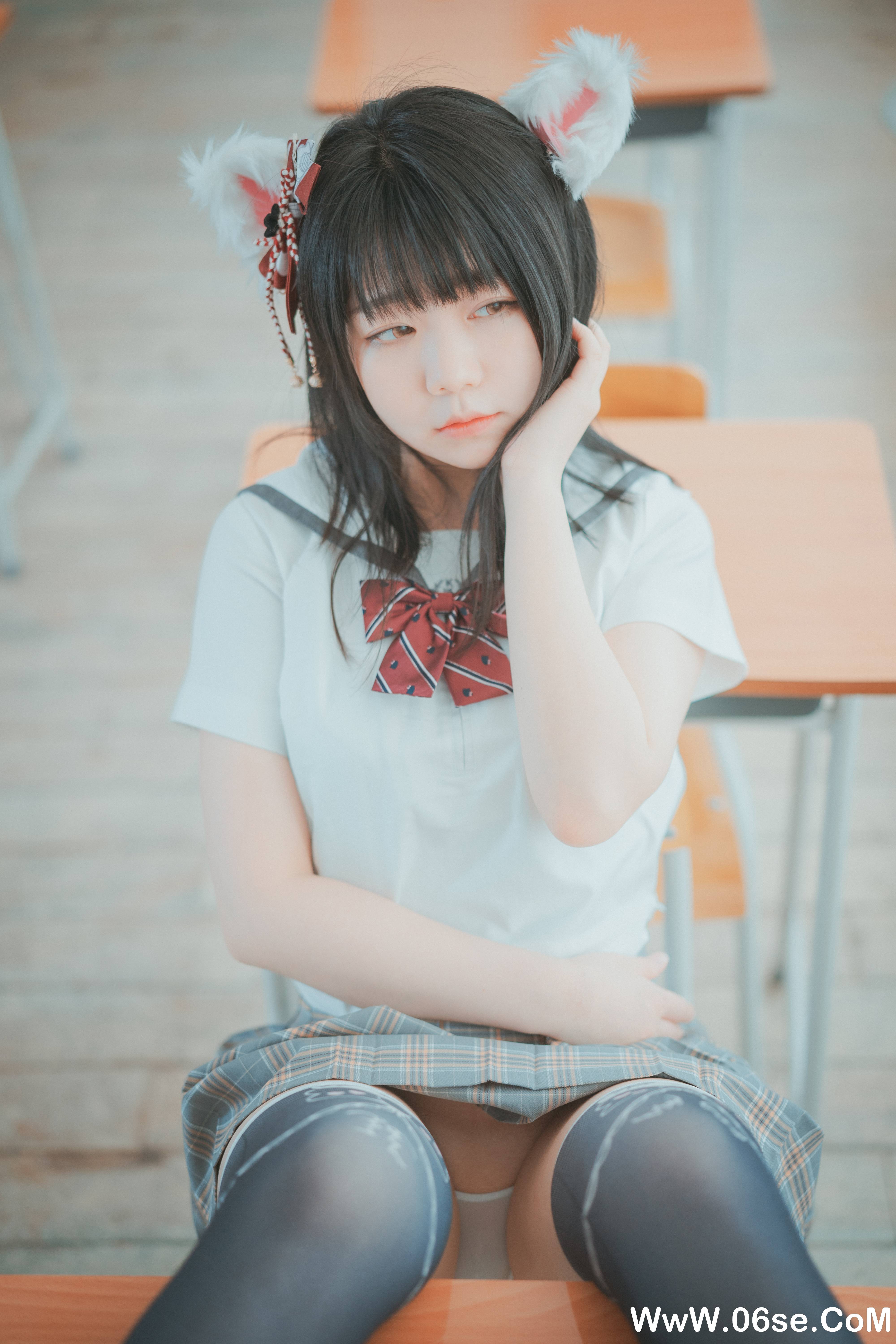 图片[6]-DJAWA – NO.071 Cat girl does not take classes [23P200M]-六色网