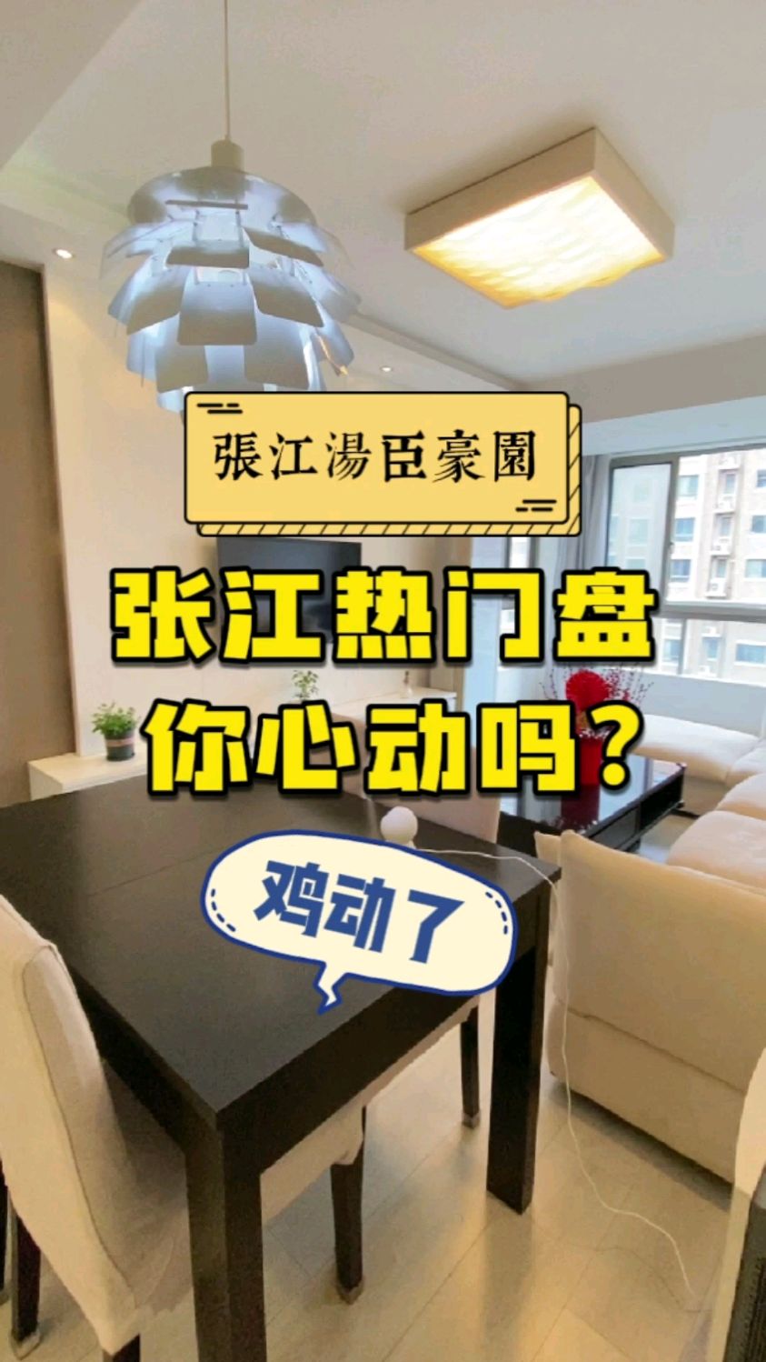 张江汤臣豪园的精装地暖大二房,你爱了吗?