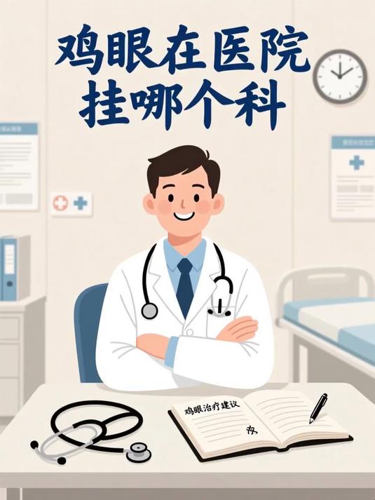 鸡眼在医院挂哪个科