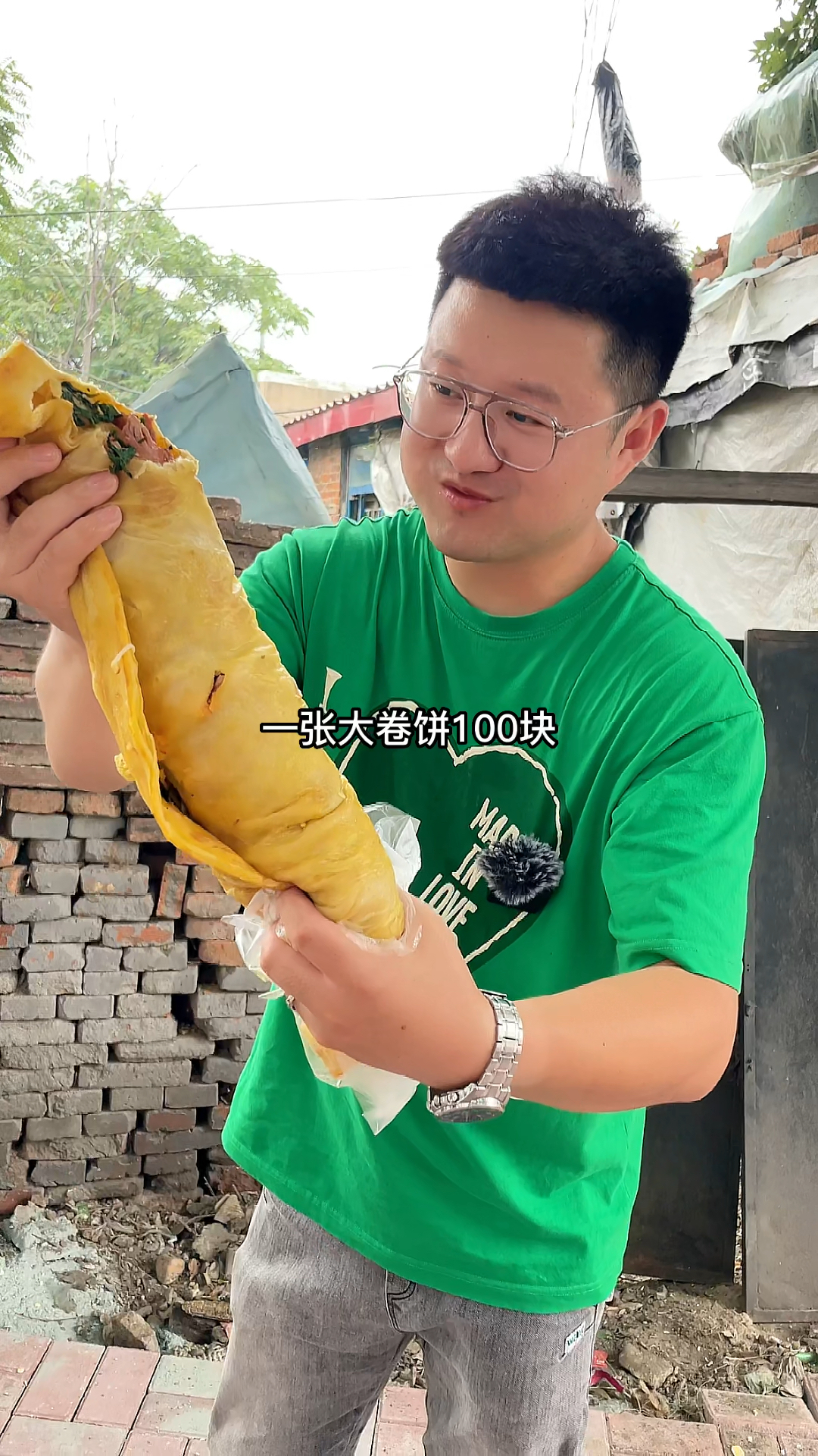 驴肉卷饼,吃着过瘾!