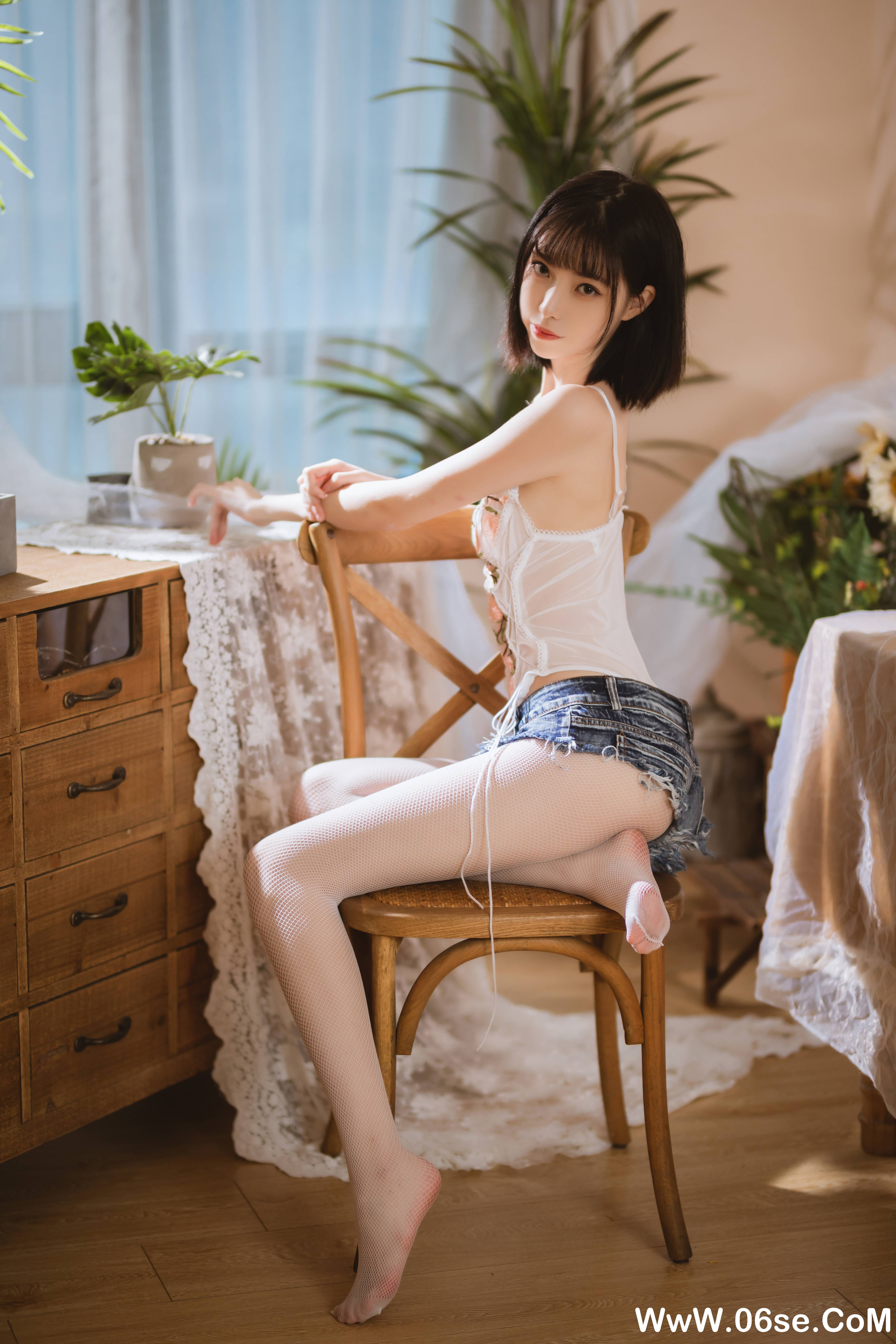 图片[20]-许岚 NO.005 — 纯欲牛仔短裤[40P555M]-六色网