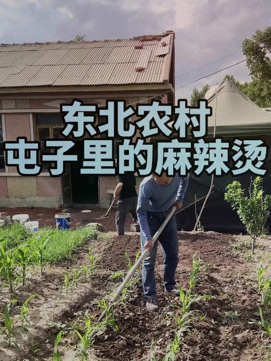 农村生活屯子里的东北麻辣烫