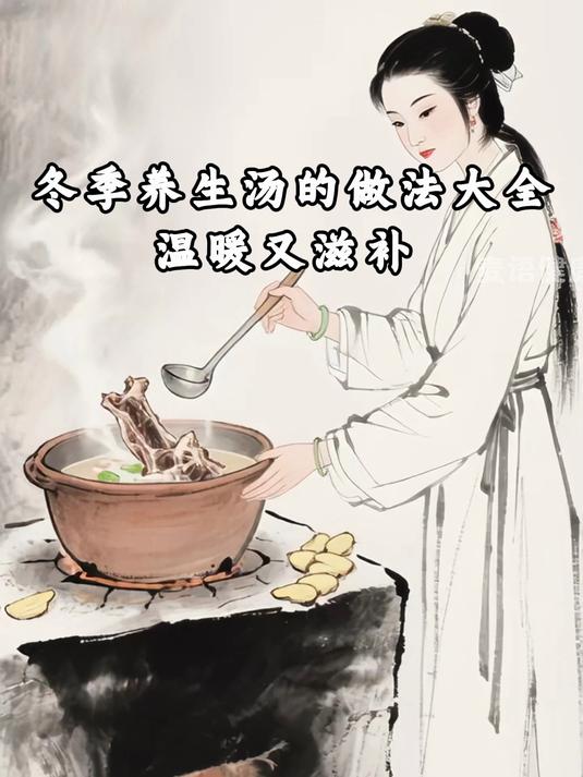 冬季养生汤的做法大全,温暖又滋补