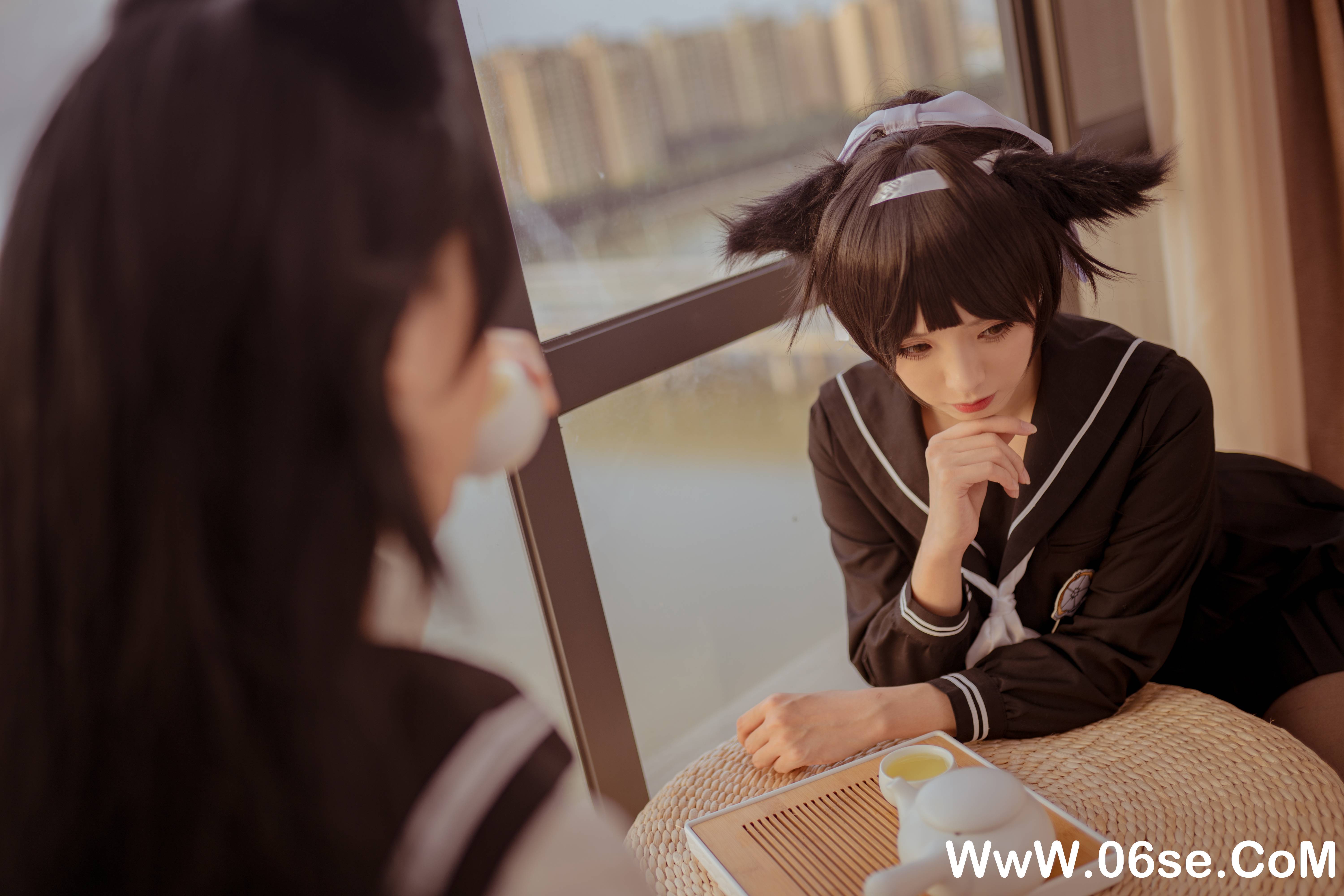 图片[19]-前羽 NO.008 — 小野妹子w 校服 [28P250M]-六色网