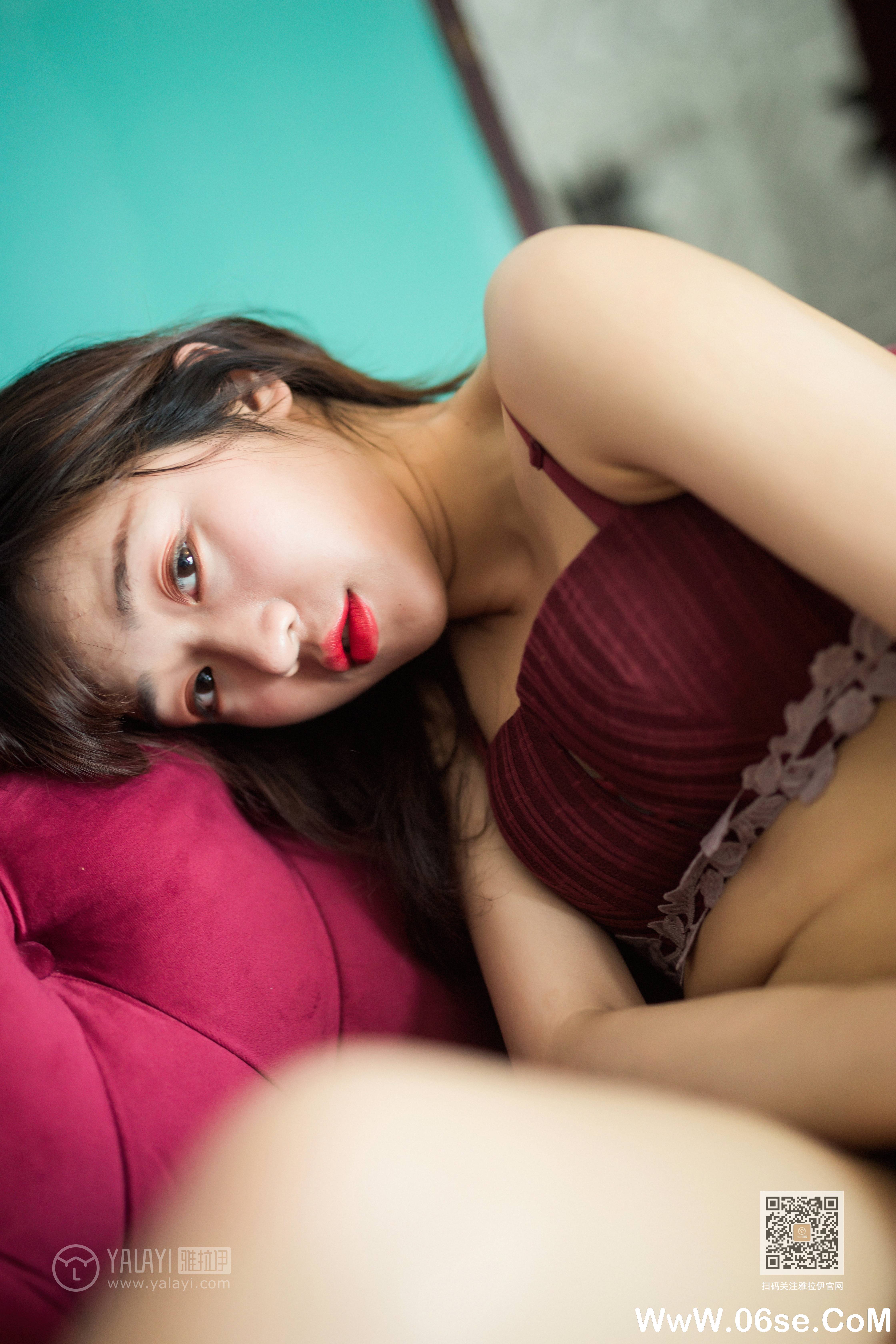 图片[24]-[YALAYI雅拉伊] 2020.01.08 NO.514 小颖《紫红天鹅绒》[47P+1P864M]-六色网