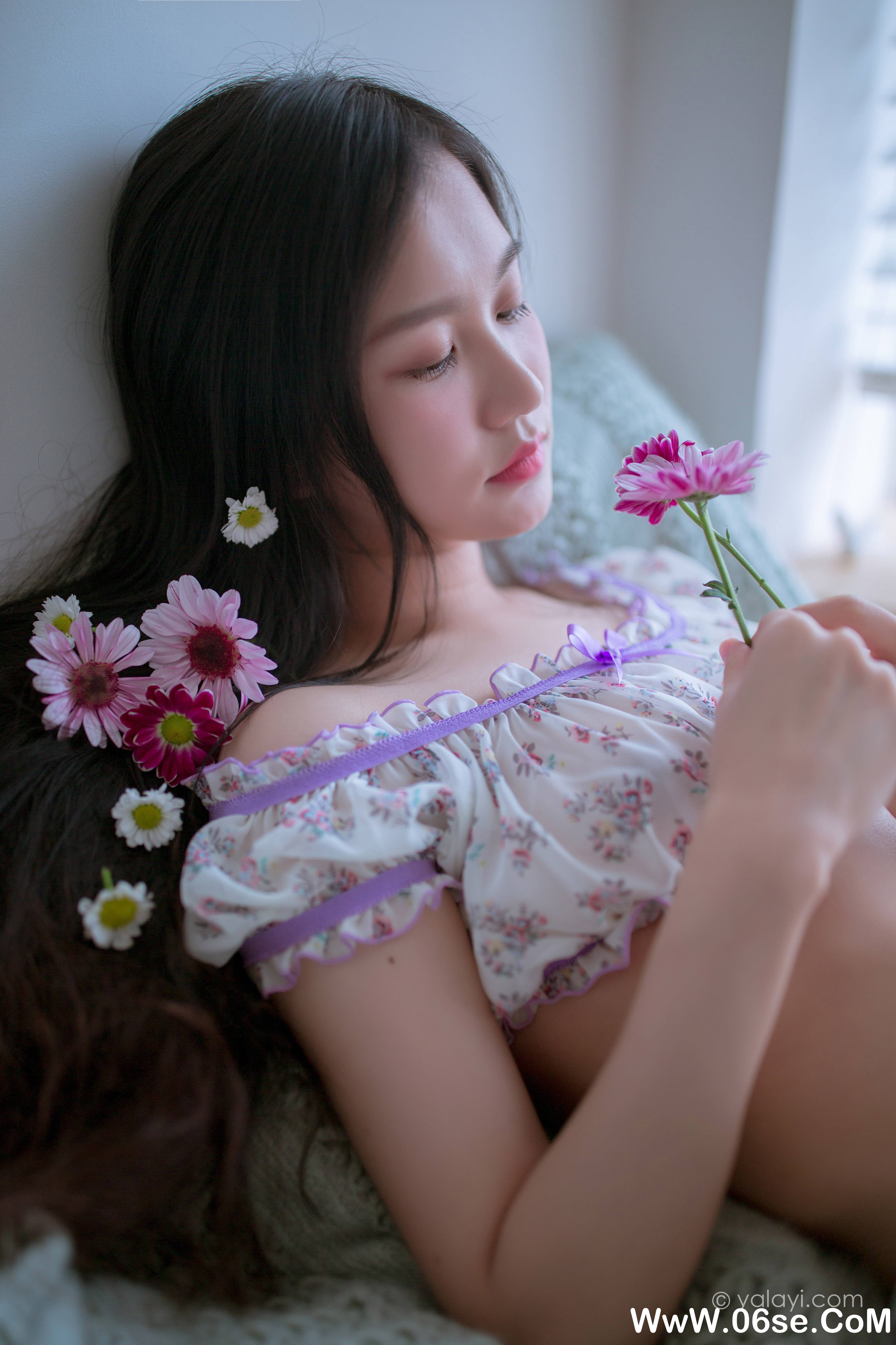 图片[43]-[YALAYI雅拉伊] 2021.06.11 NO.802 仙儿《羞花》[57+1P372M]-六色网