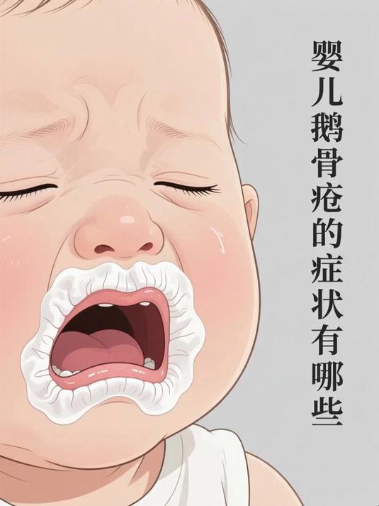 婴儿鹅口疮的症状有哪些 #健康扬帆季#