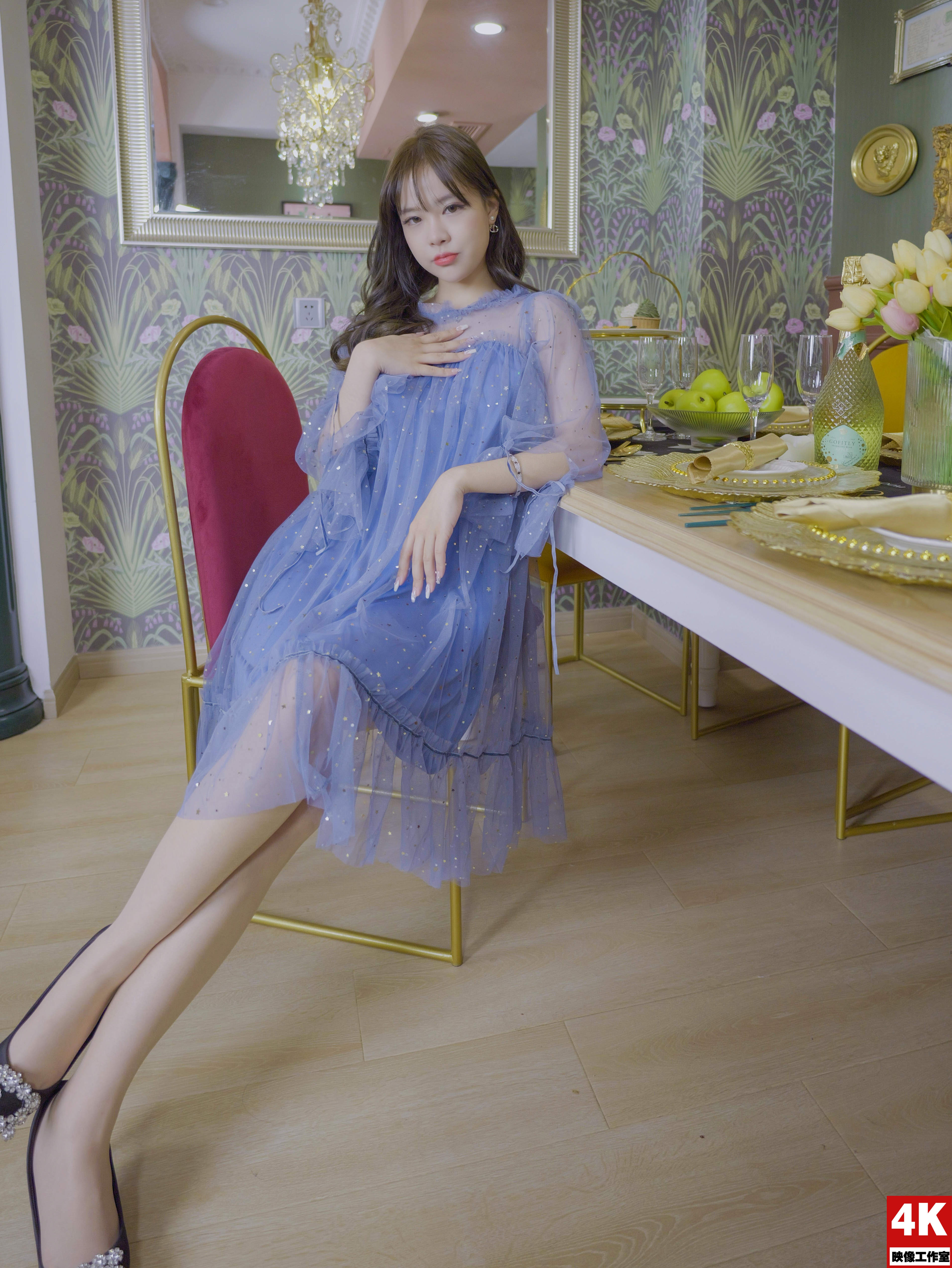 图片[6]-[Ligui丽柜] 2022.04.22 网络丽人 Model 小琳琳-六色网