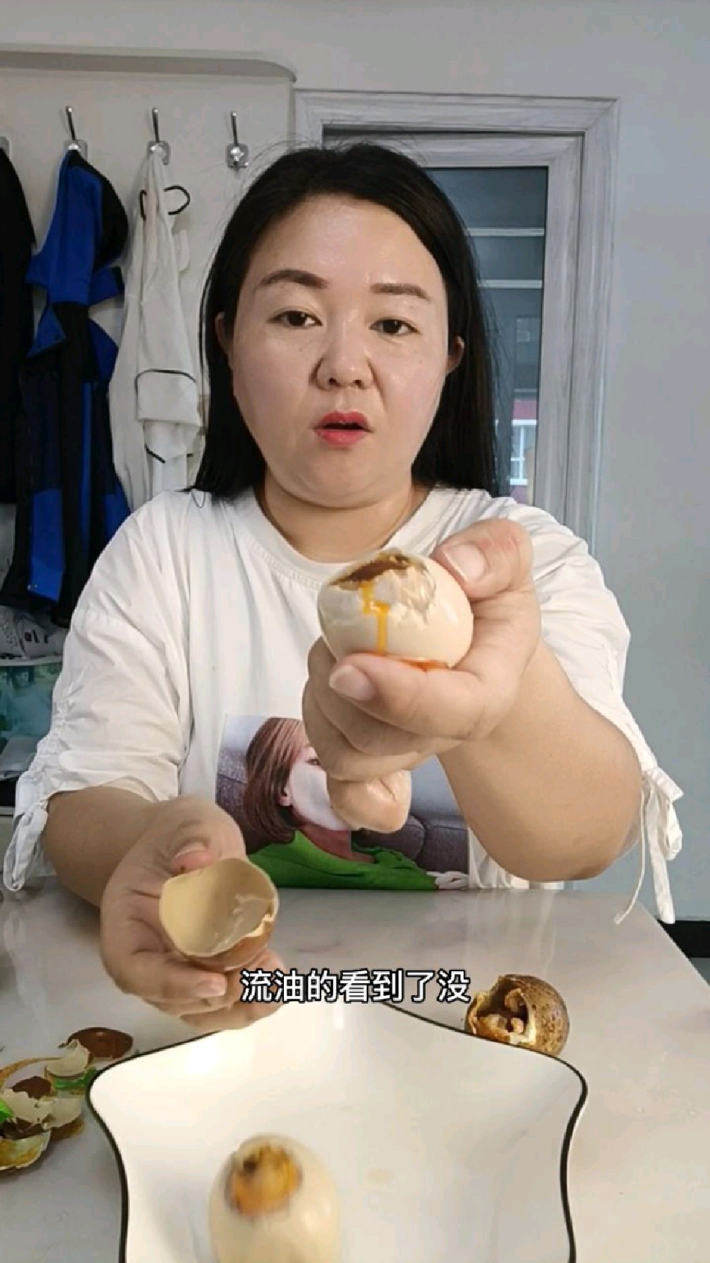 烤鸭蛋,个个流油真香