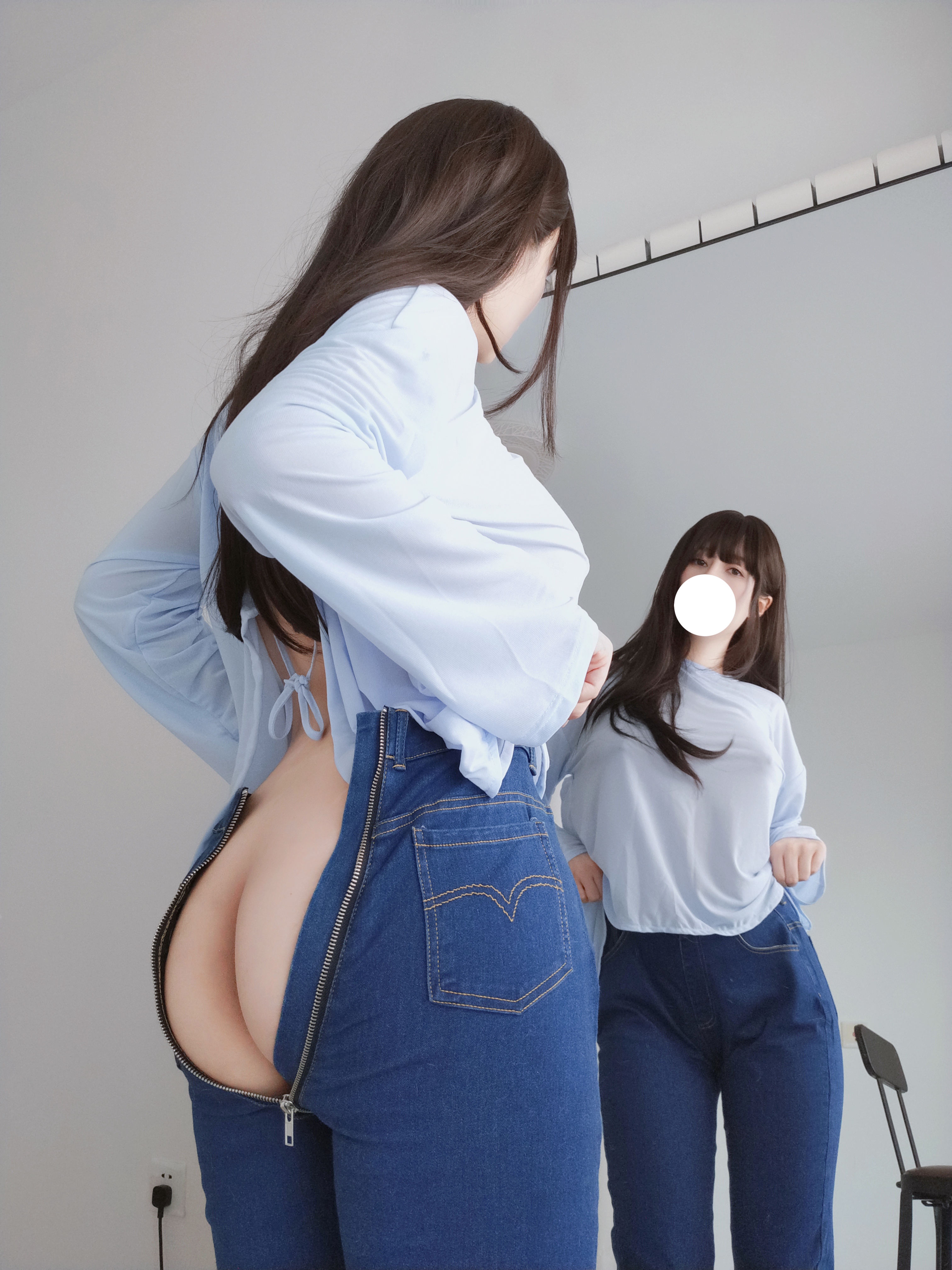 图片[19]-Coser小姐姐白银 NO.166 — 镜子里的姐姐 [21P+1V67M]-六色网
