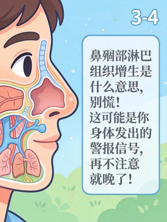鼻咽部淋巴组织增生是什么意思,别慌!这可能是你身体发出的警报信号,再不注意就晚了!(1)